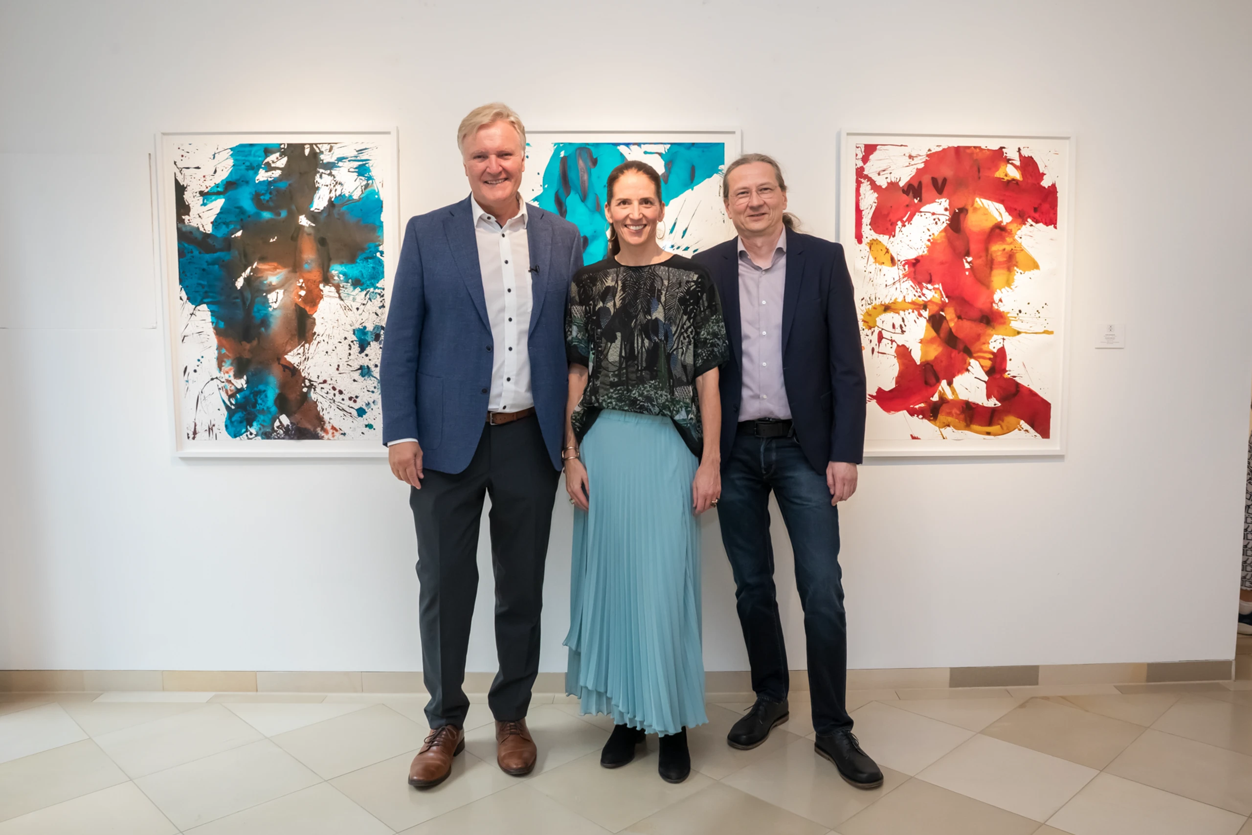 Grabmayr-Vernissage: Die Energie des Tanzes