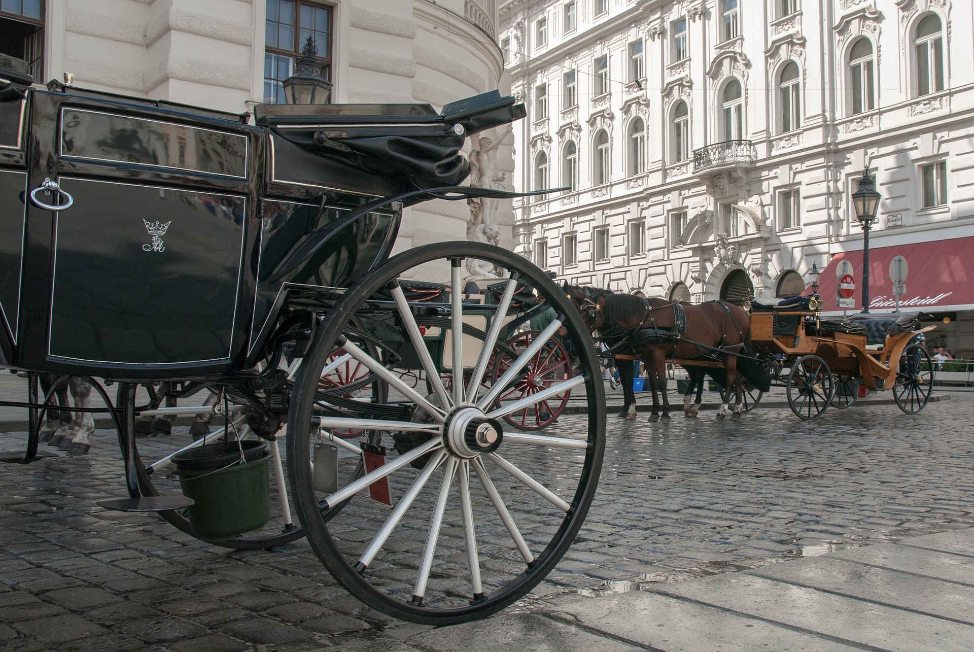 Innenstadt mit Fiaker