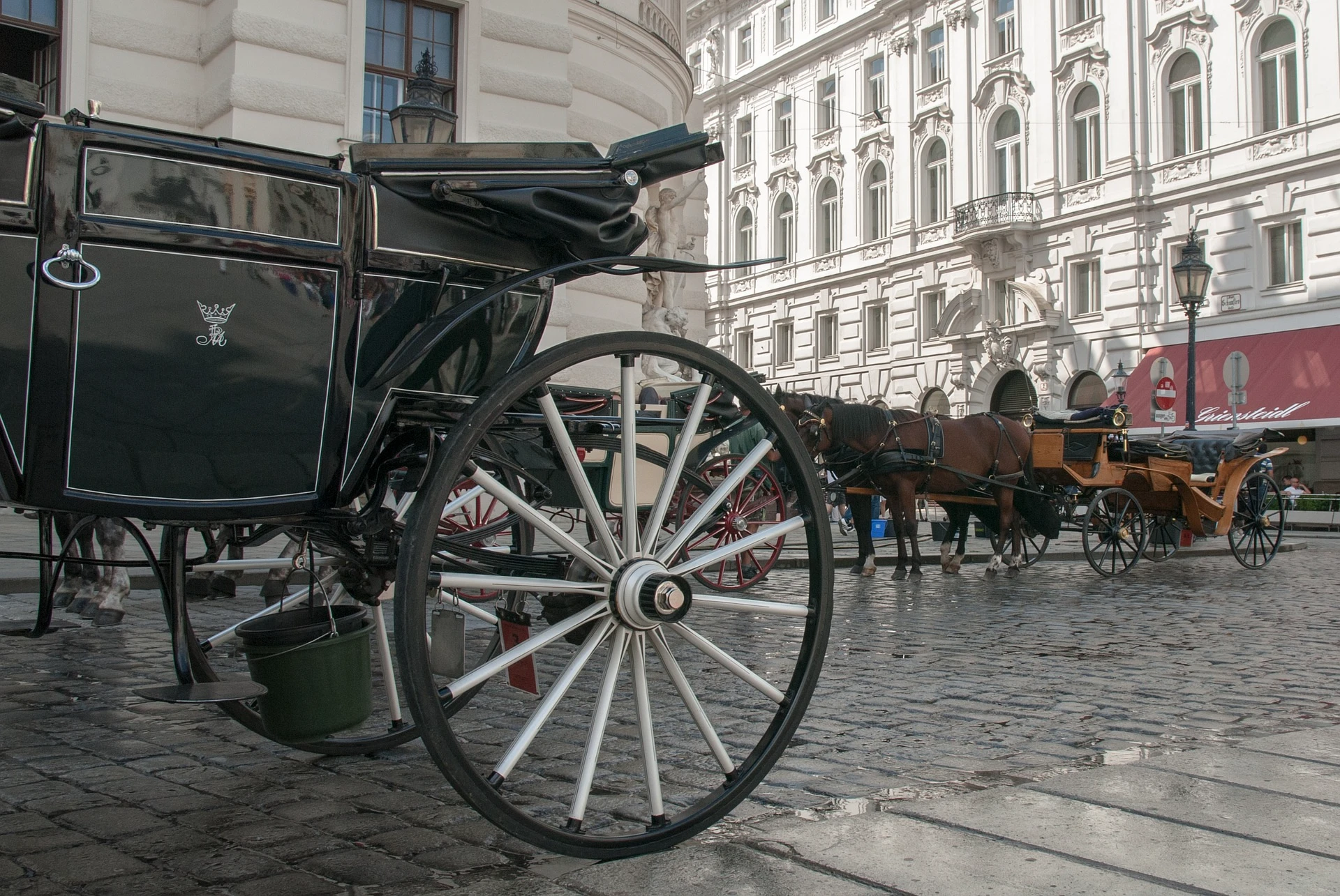 Innenstadt mit Fiaker