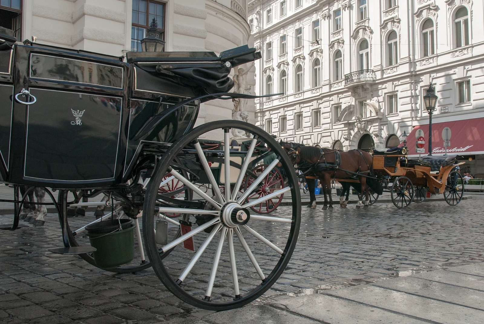 Innenstadt mit Fiaker