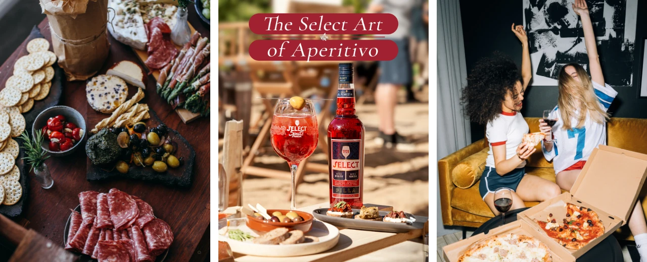 © Pexels I Select Spritz I Pexels Nespresso Event: Aperitivo mit Select Spritz, Käse, Aufschnitt & Pizza.