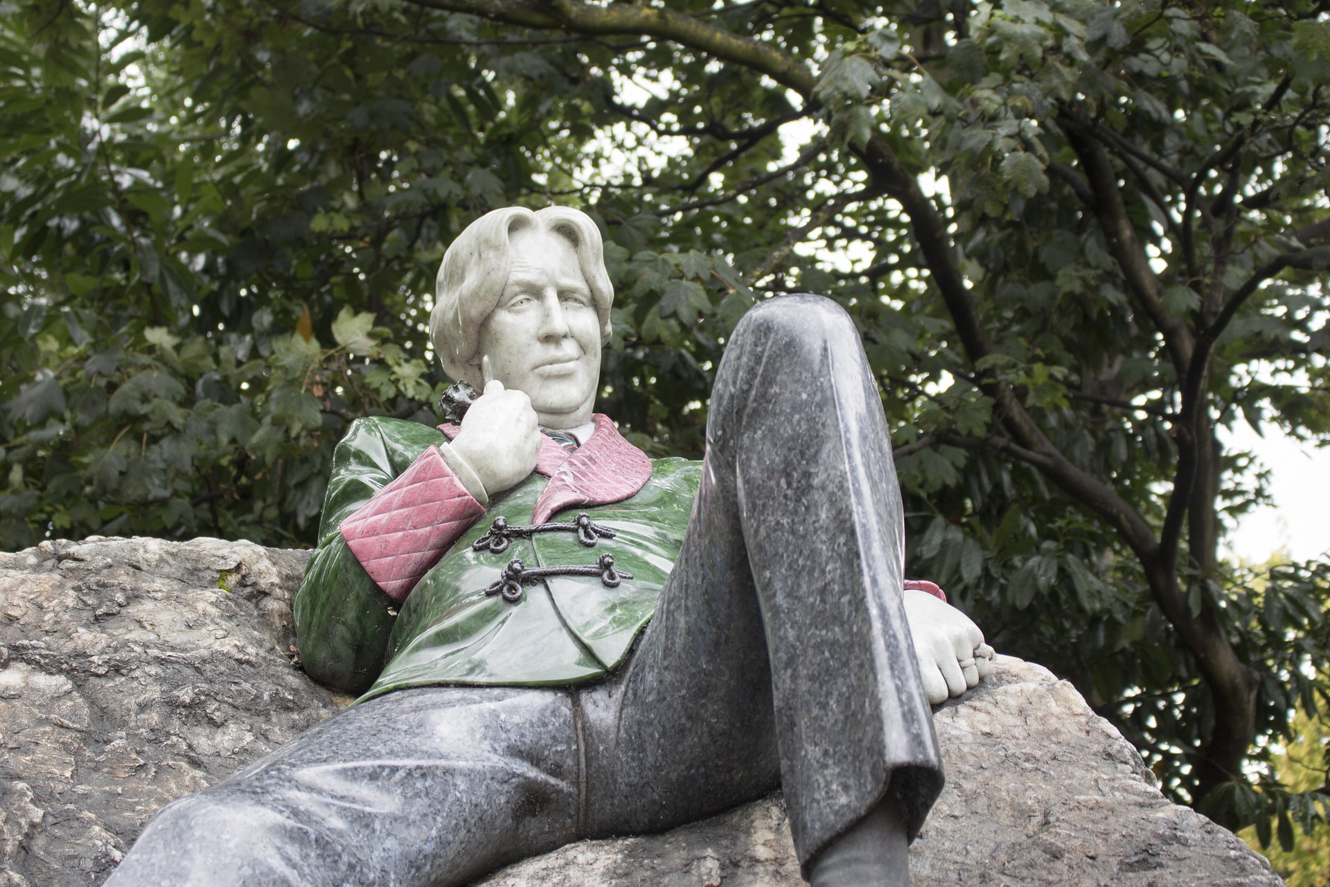 Monument of Oskar Wilde