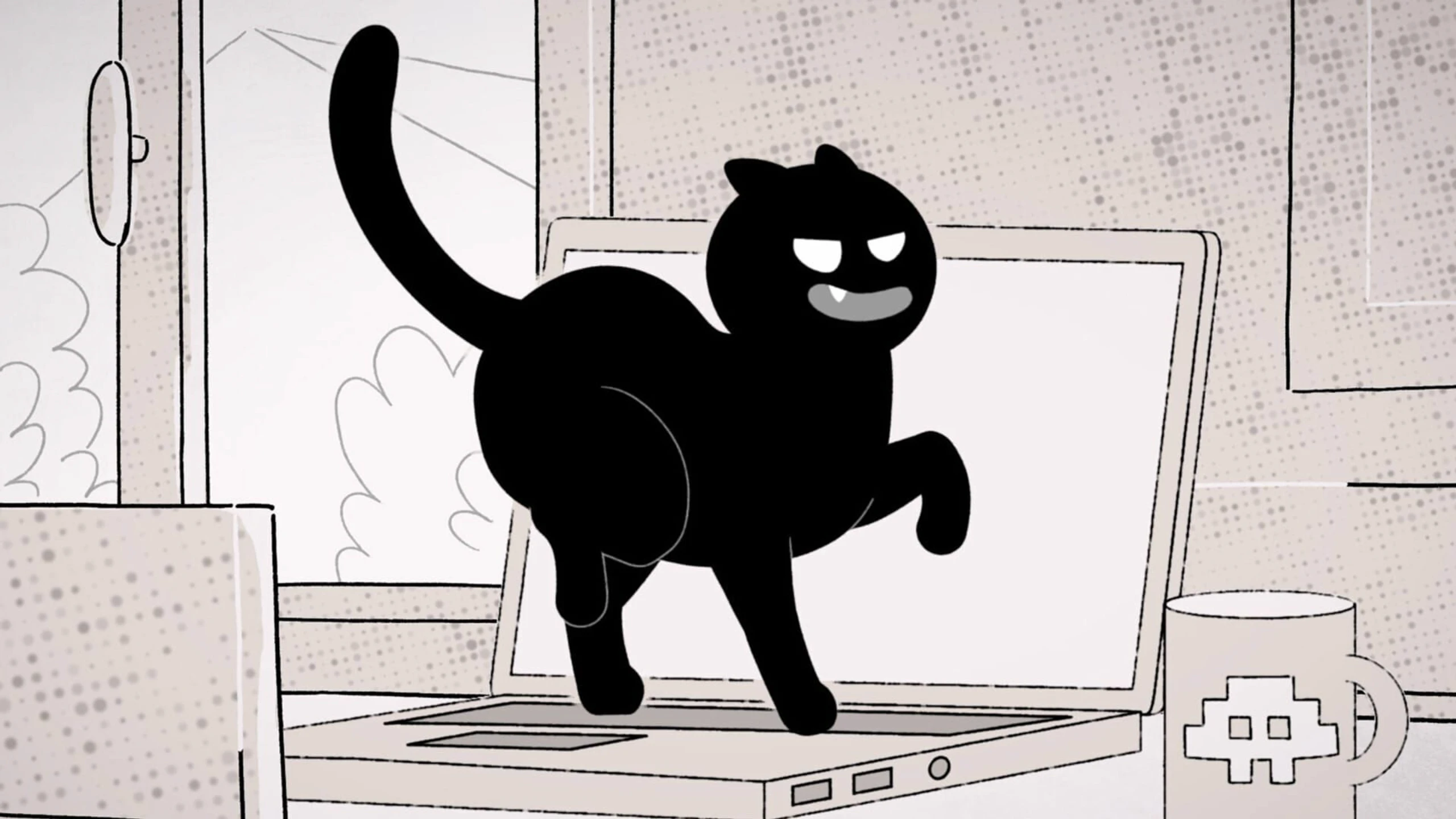 Verdammte Katze!
