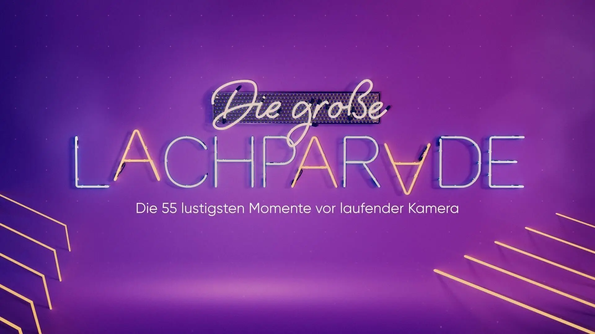 Die große Lachparade - Die 55 lustigsten Momente vor laufender Kamera