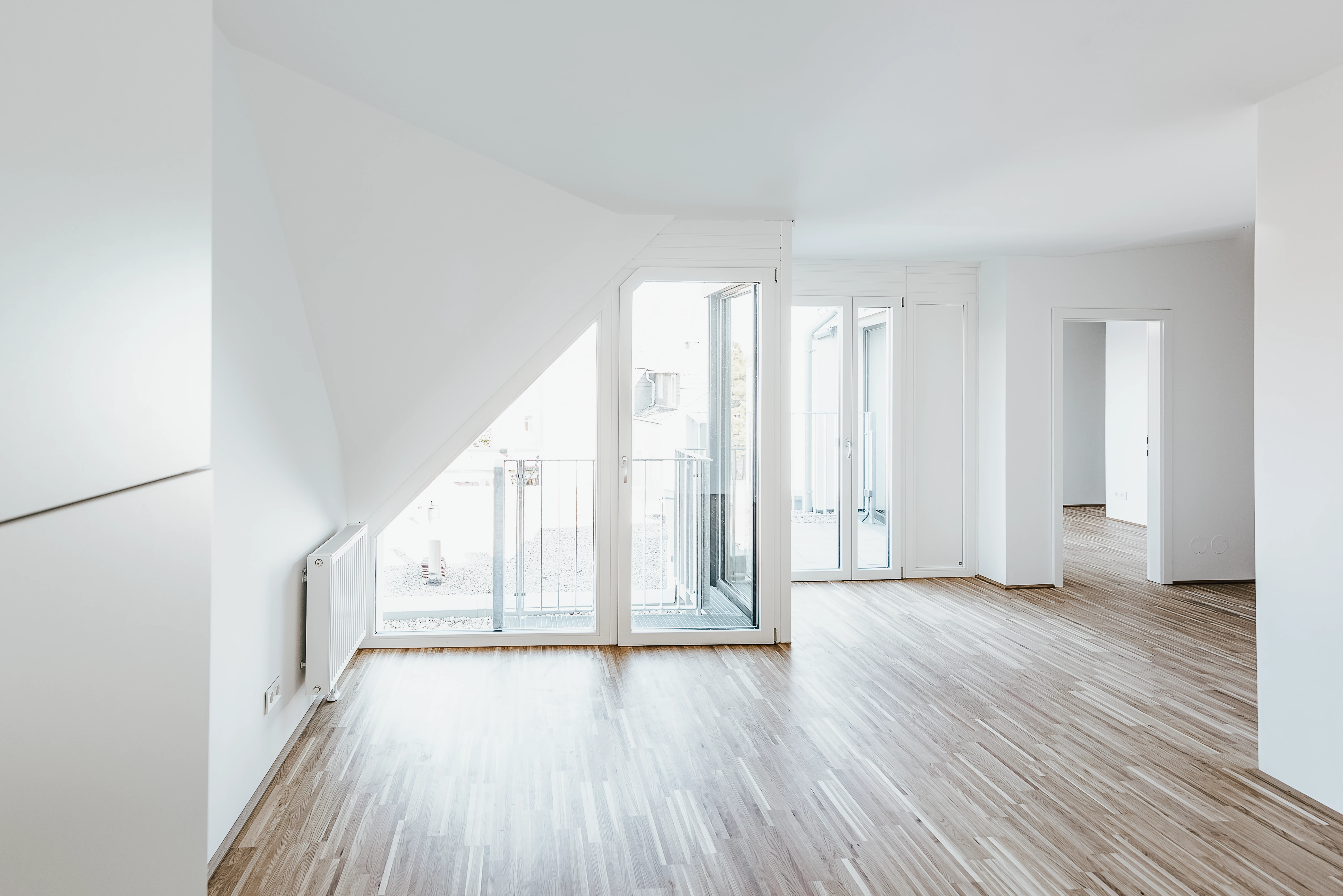 Ansicht Dachgeschosswohnung