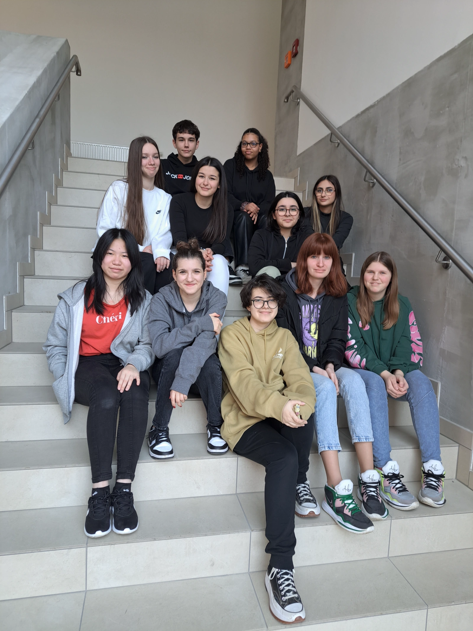 Schüler*innen der 1HMB und 1HKA