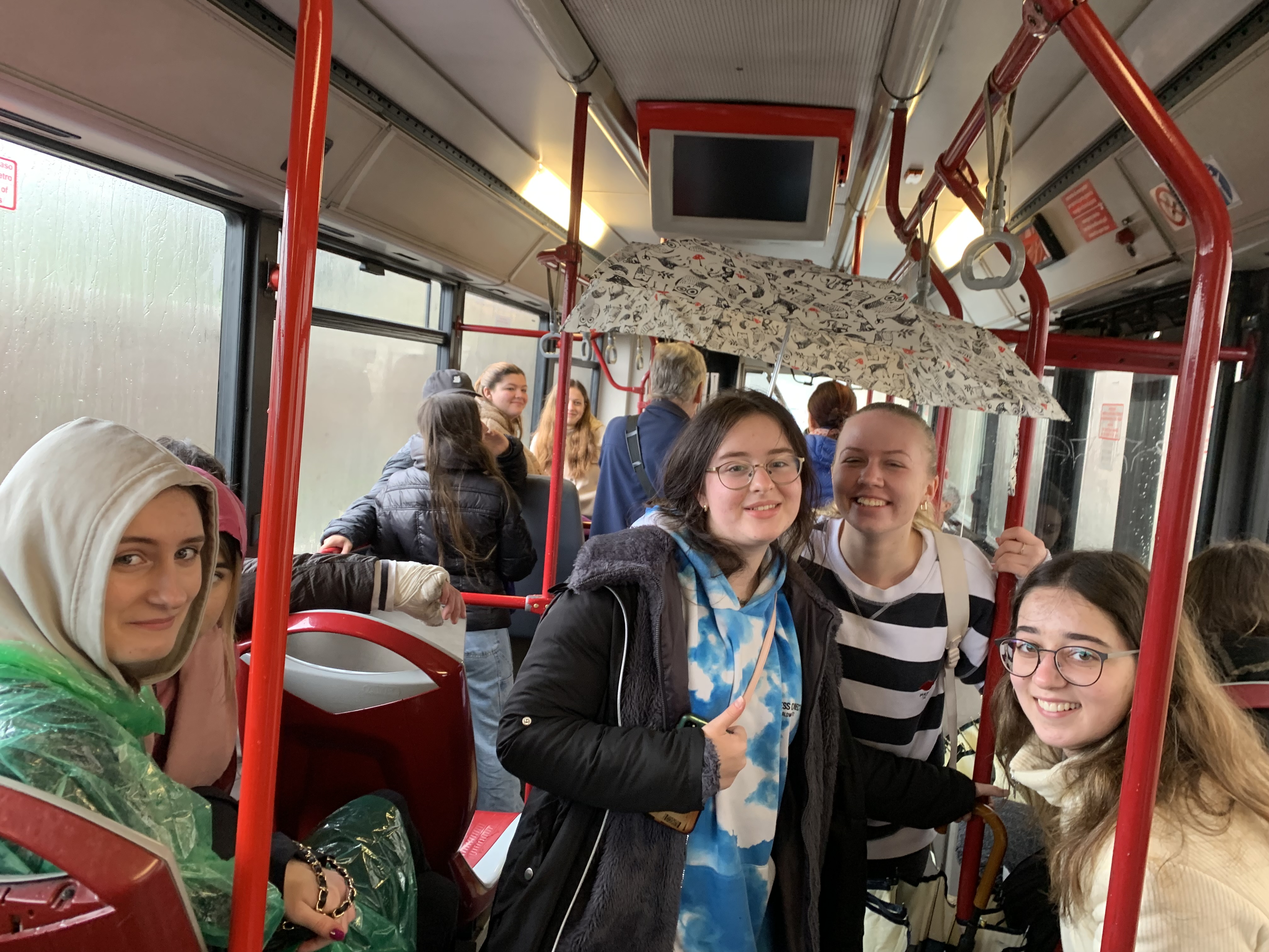 Reisegruppe im Bus