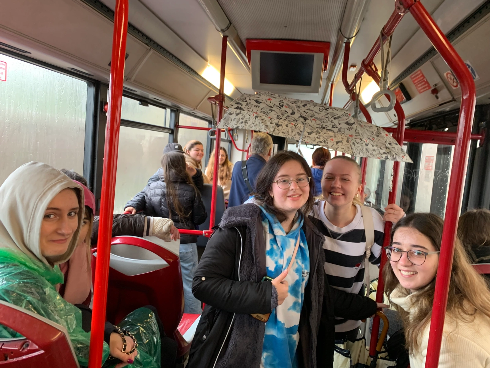 Reisegruppe im Bus