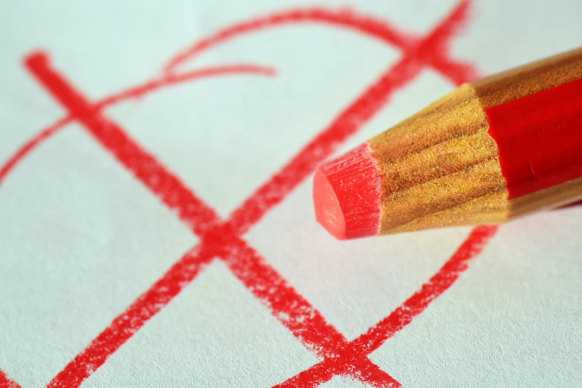 Roter Stift