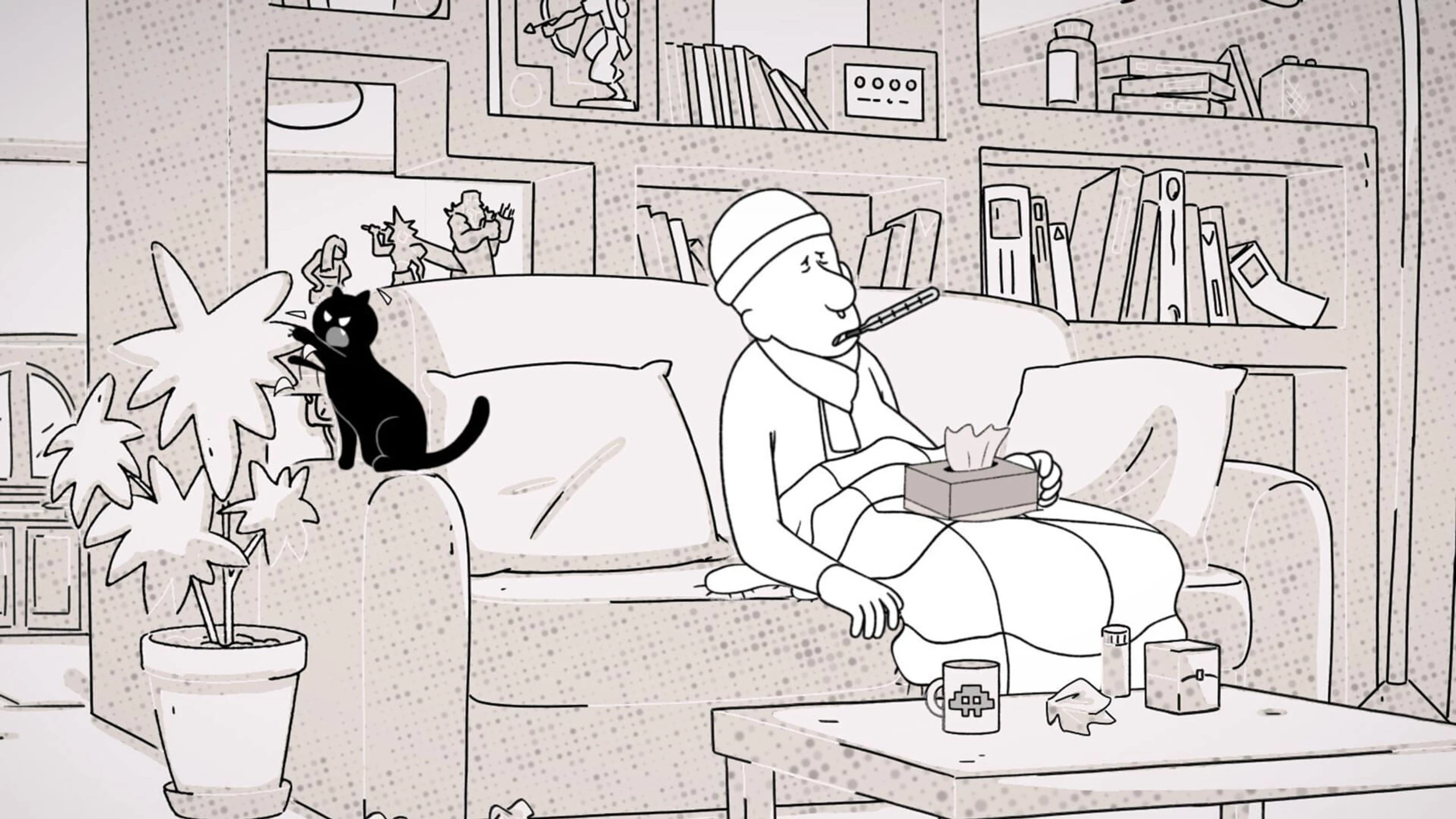 Verdammte Katze!