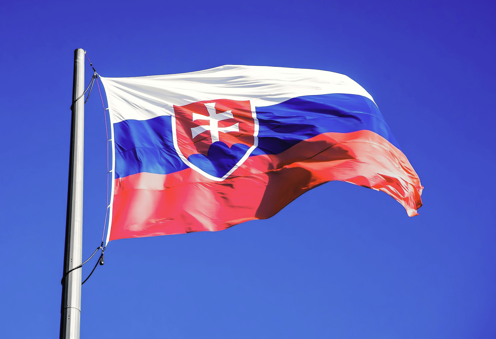 Flagge der Slowakei