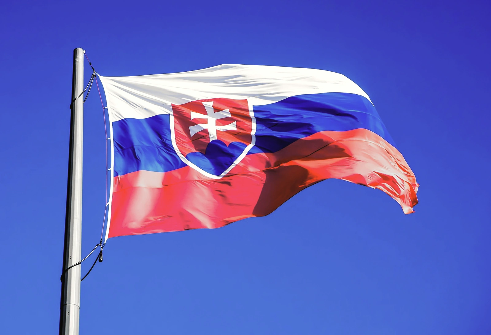 Flagge der Slowakei