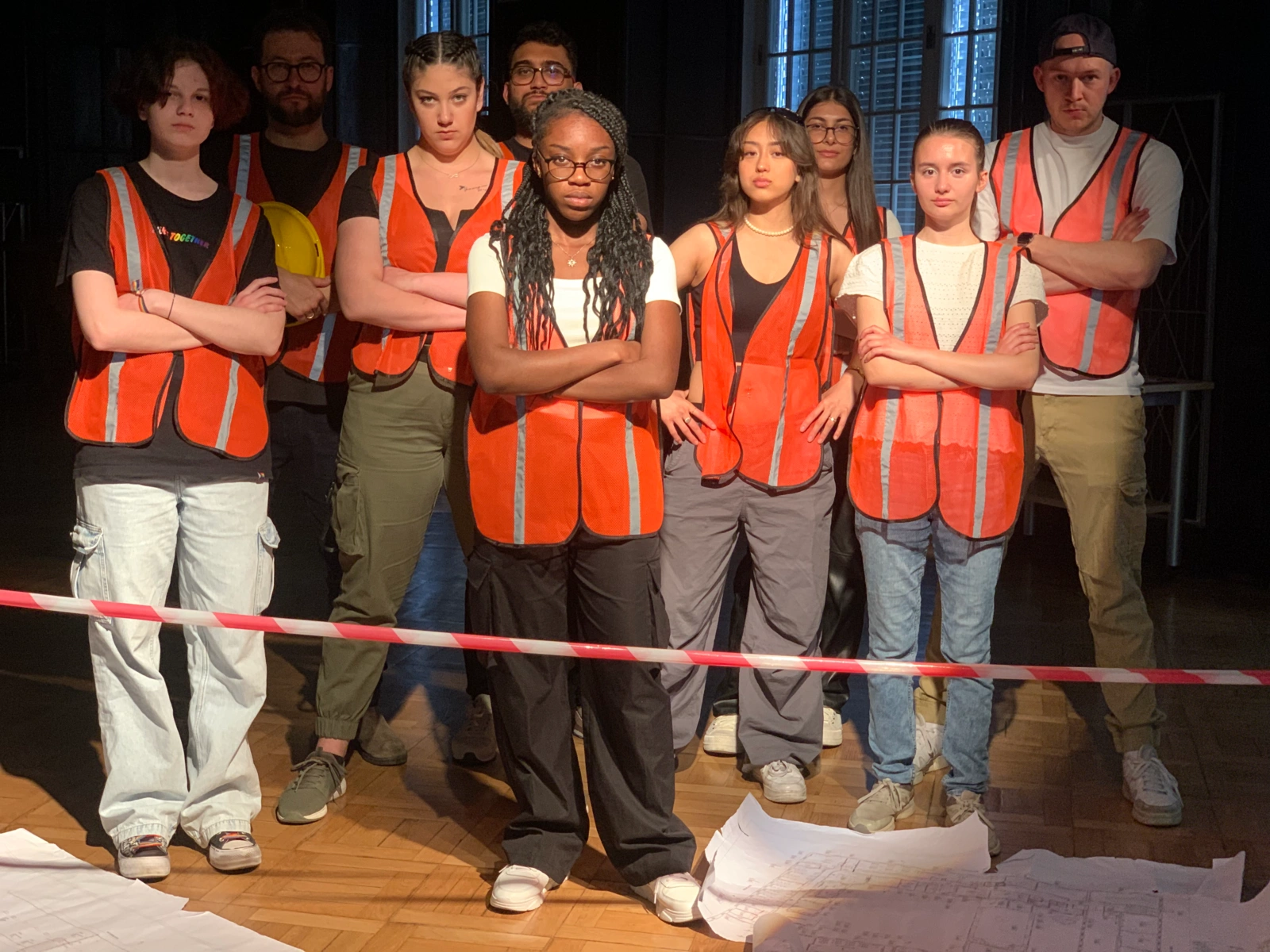 Theaterperformance im Exnersaal
