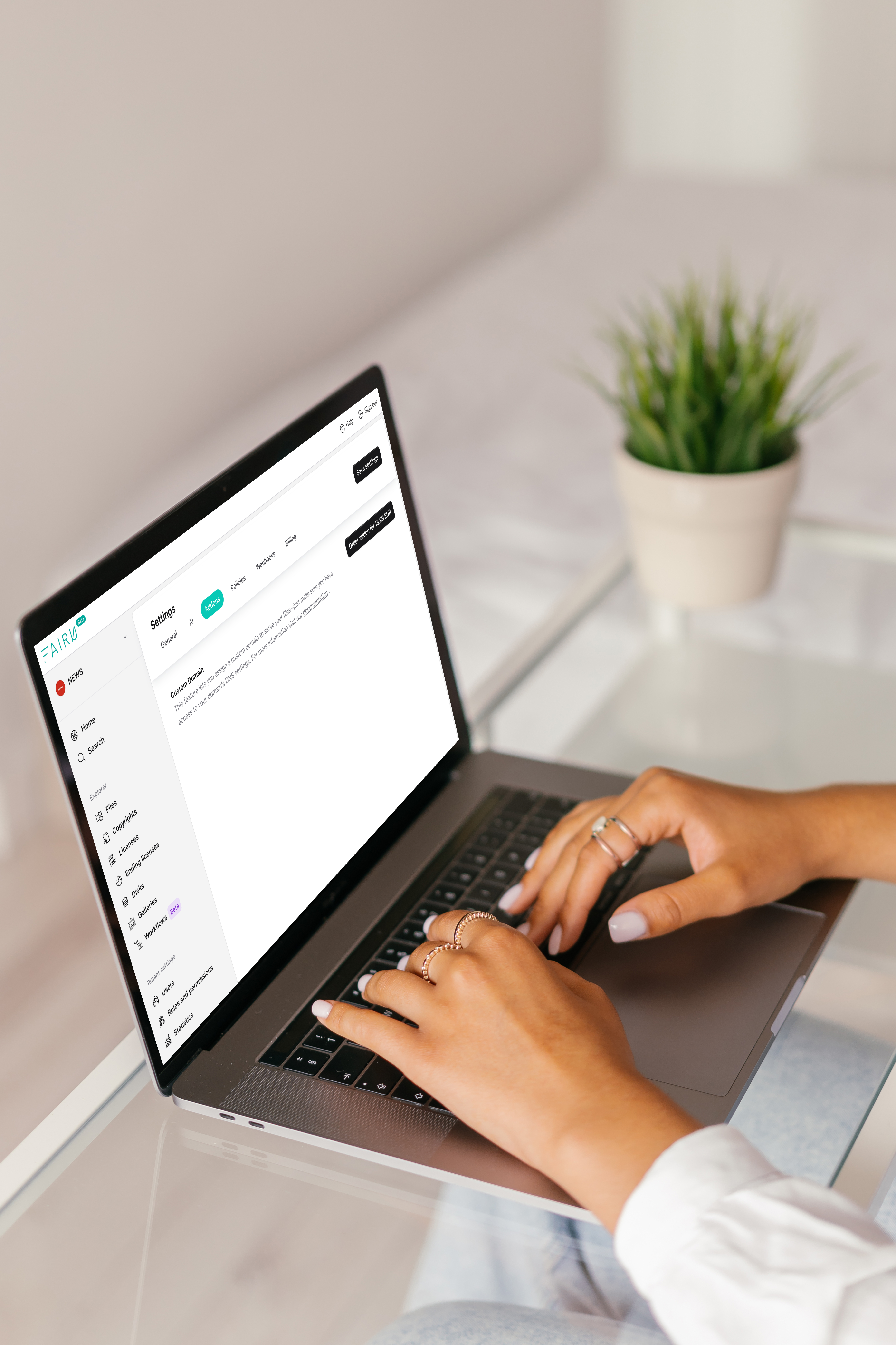 Eigene Domains für fairu sind da