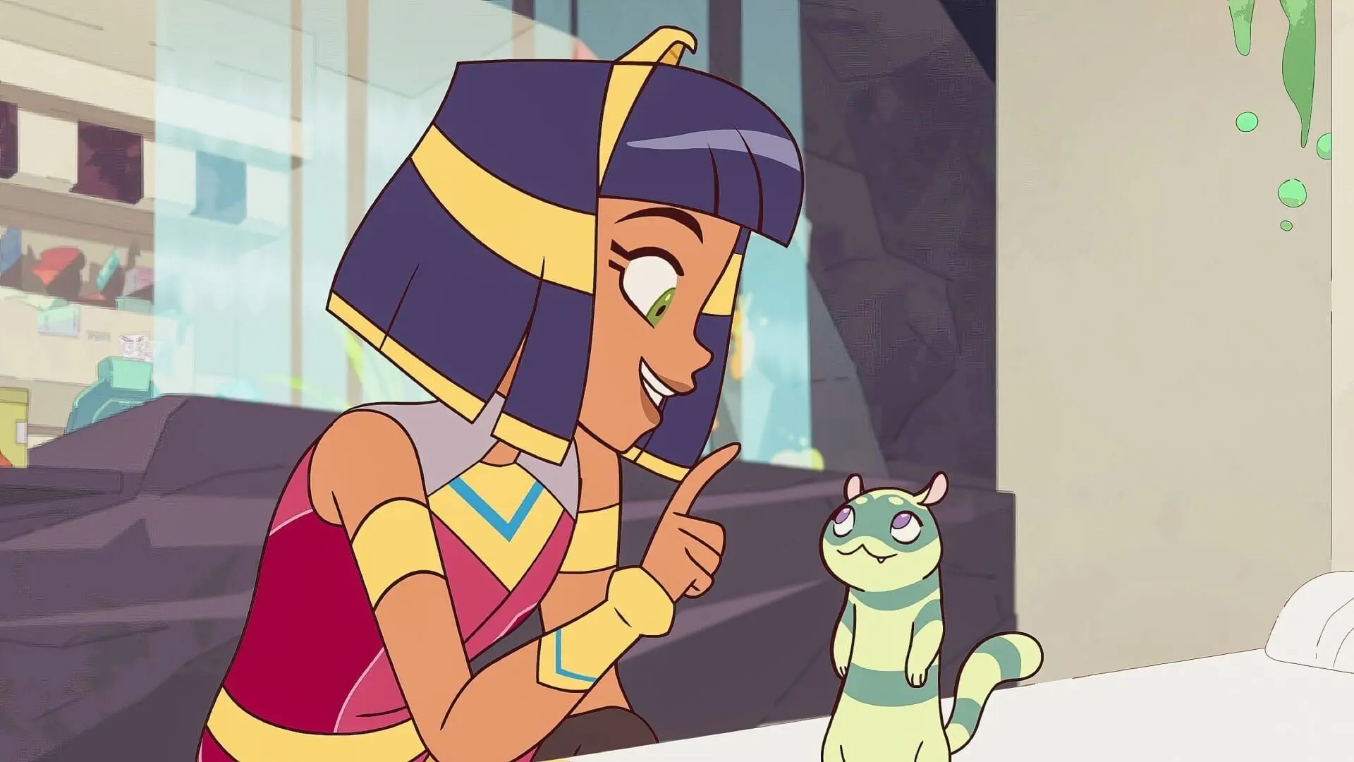 Cleopatra im Weltraum