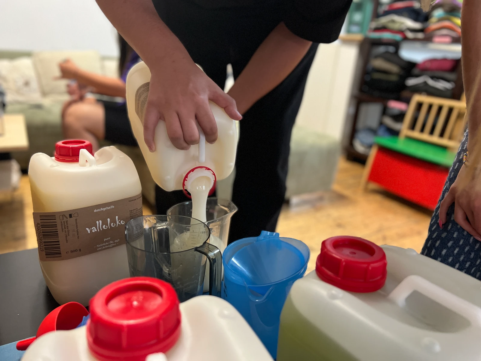 Abfüllung von Hygieneartikel