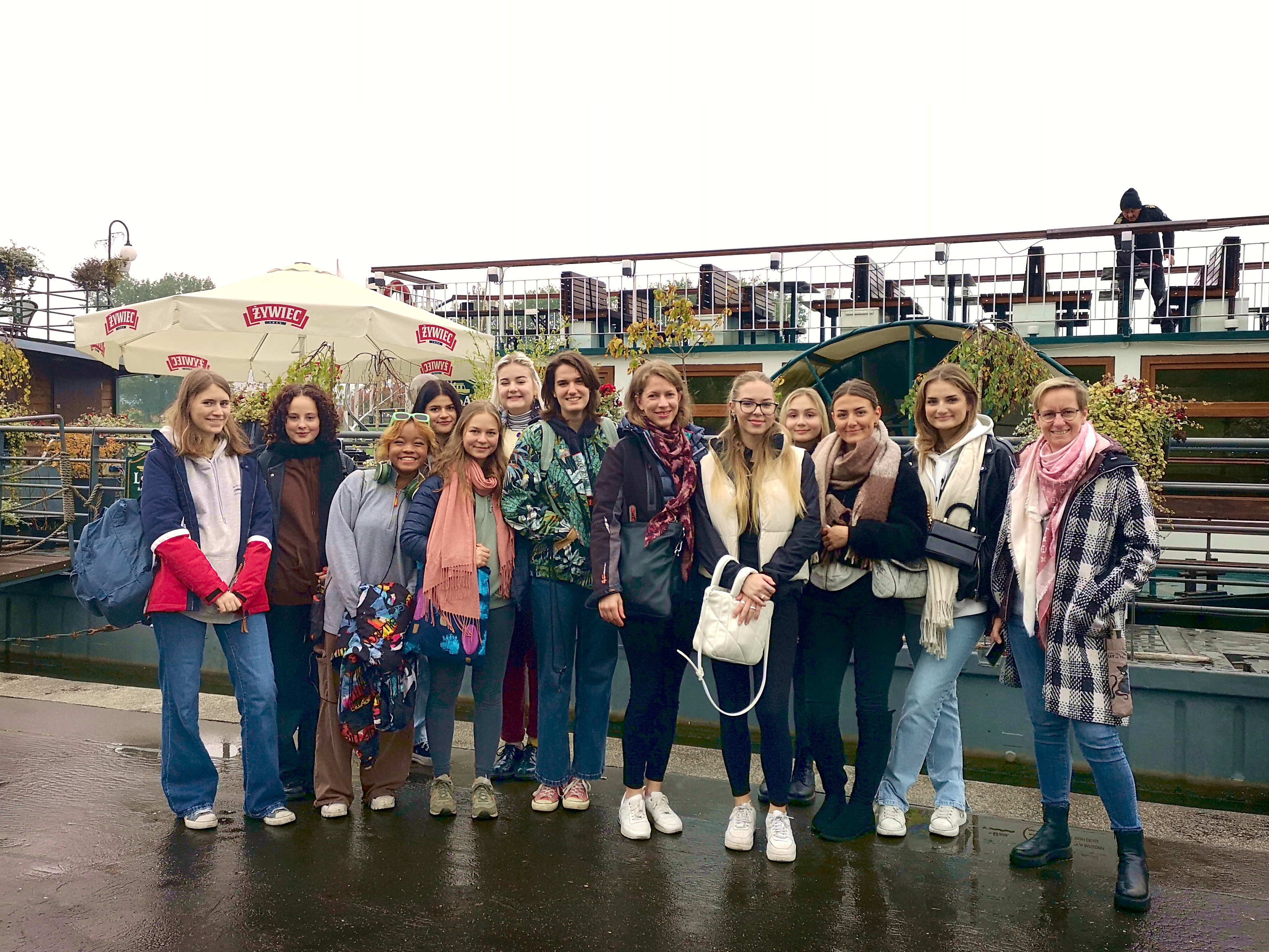 Reisegruppe der 5HMB in Krakau