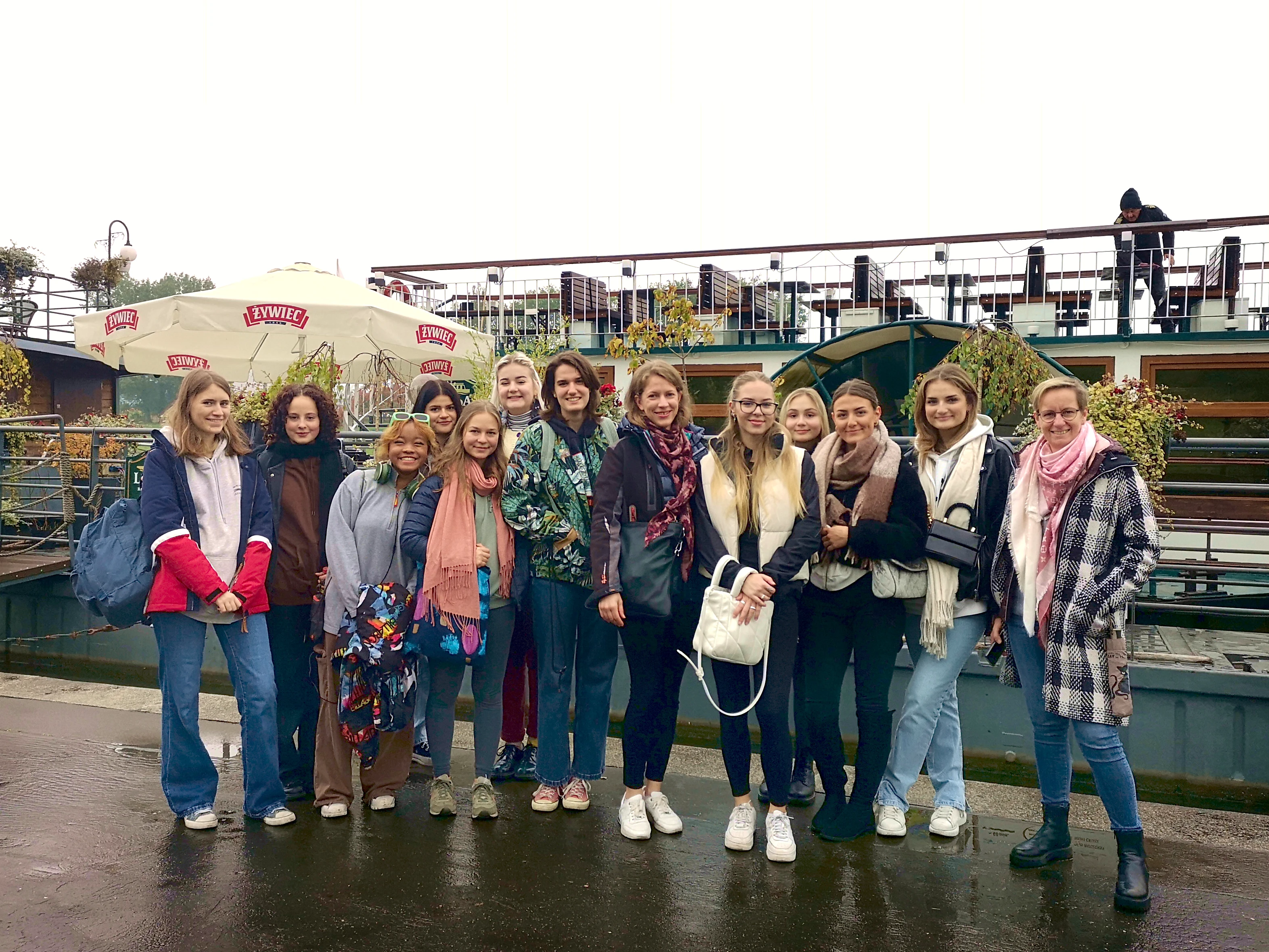 Reisegruppe der 5HMB in Krakau