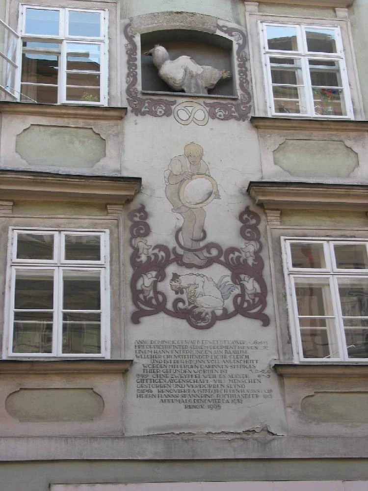Basilisk in der Schönlaterngasse