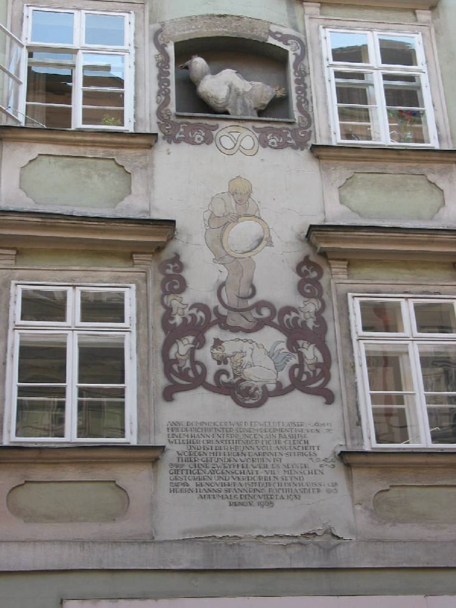 Basilisk in der Schönlaterngasse