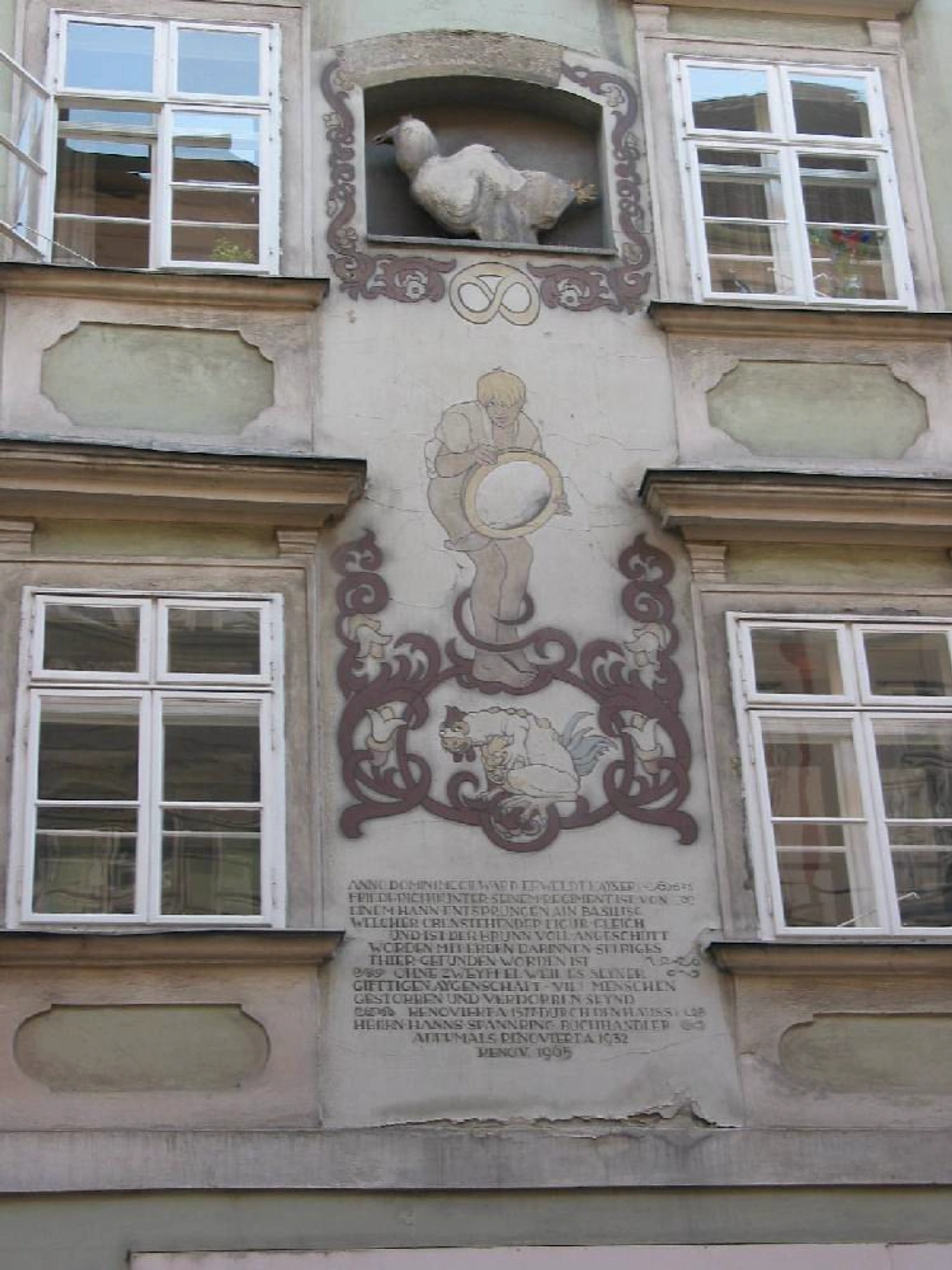 Basilisk in der Schönlaterngasse