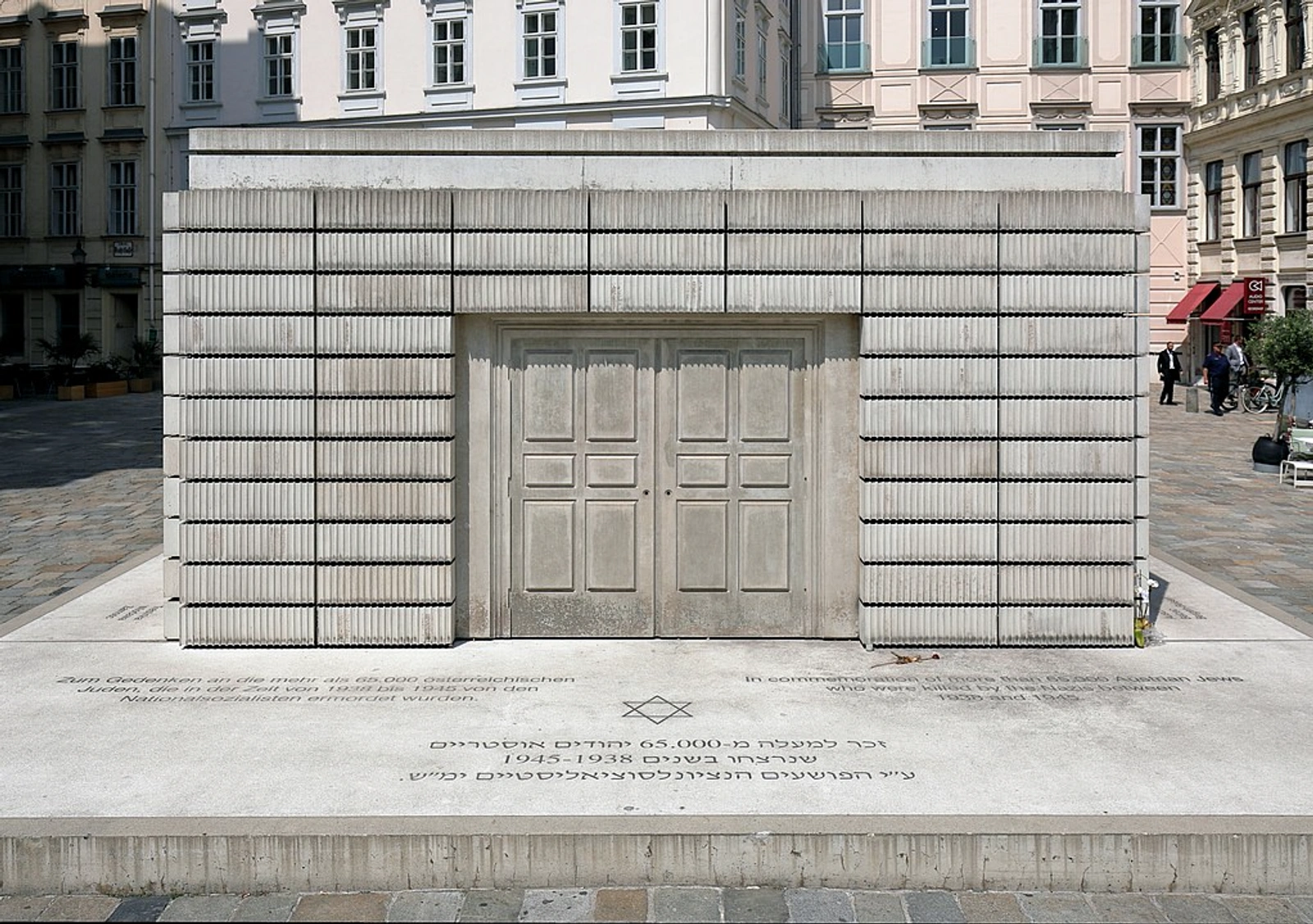 Holocaust-Mahnmal am Judenplatz