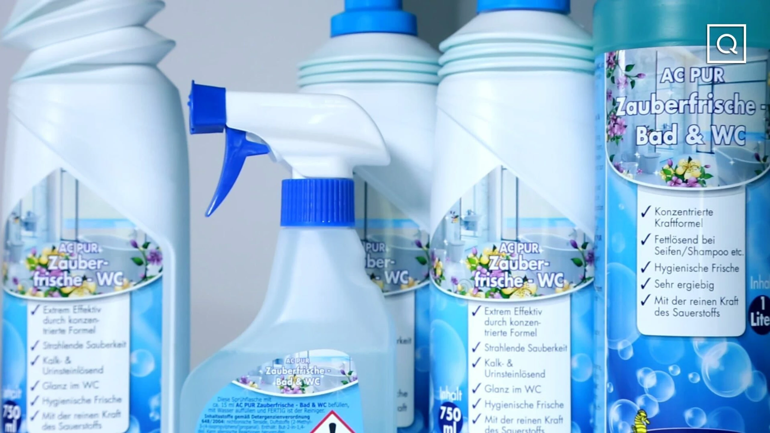 Aqua Clean - Reinigen mit Sauerstoff
