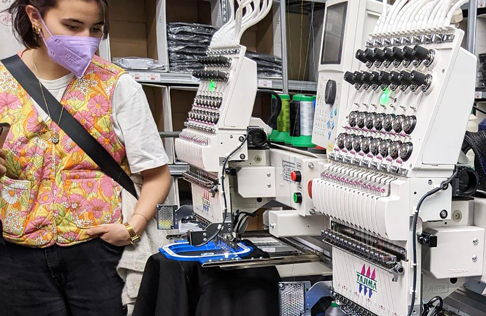 Stickmaschine