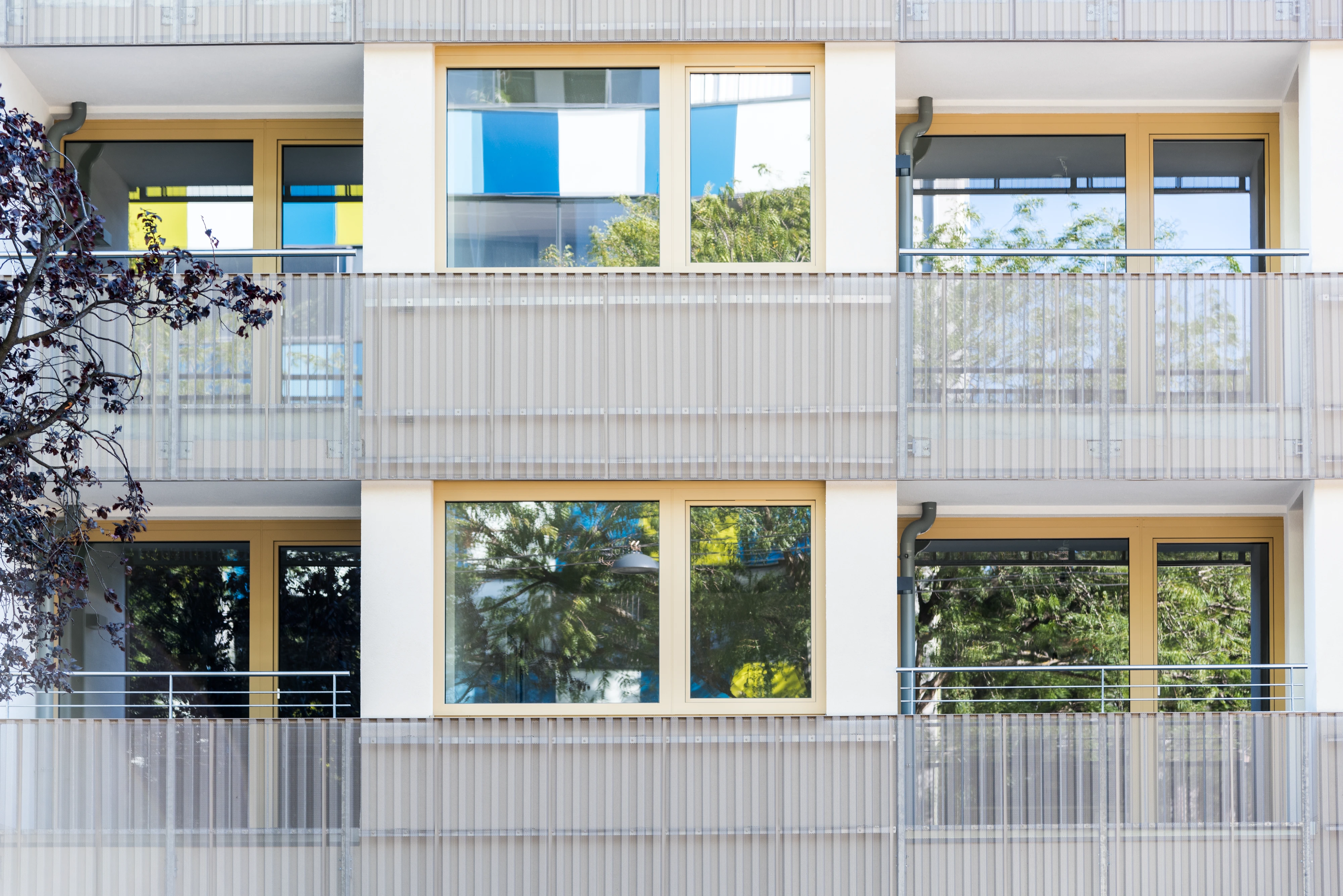 Ansicht modernes Wohninvestment von Außen