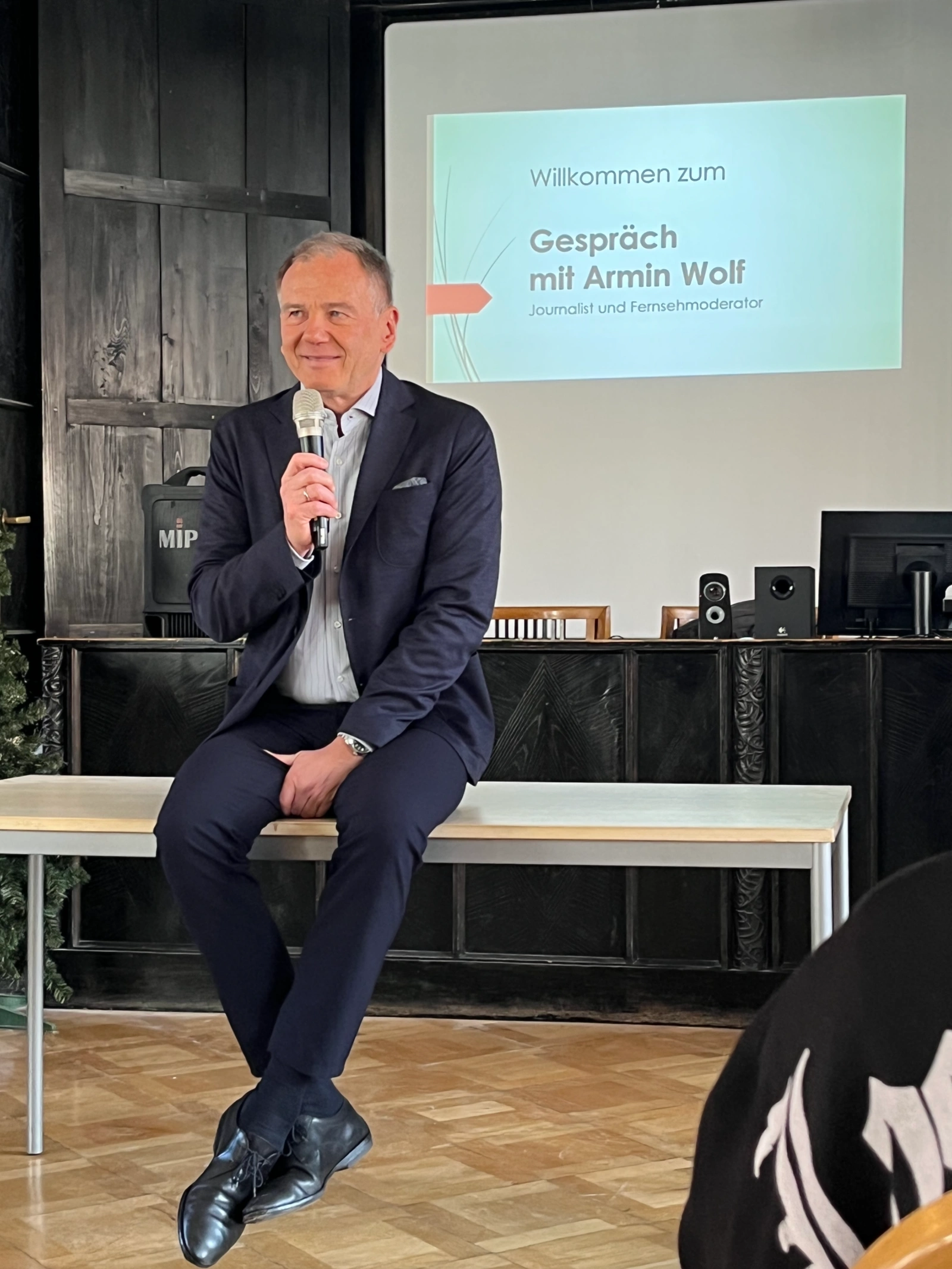 Armin Wolf im Gespräch