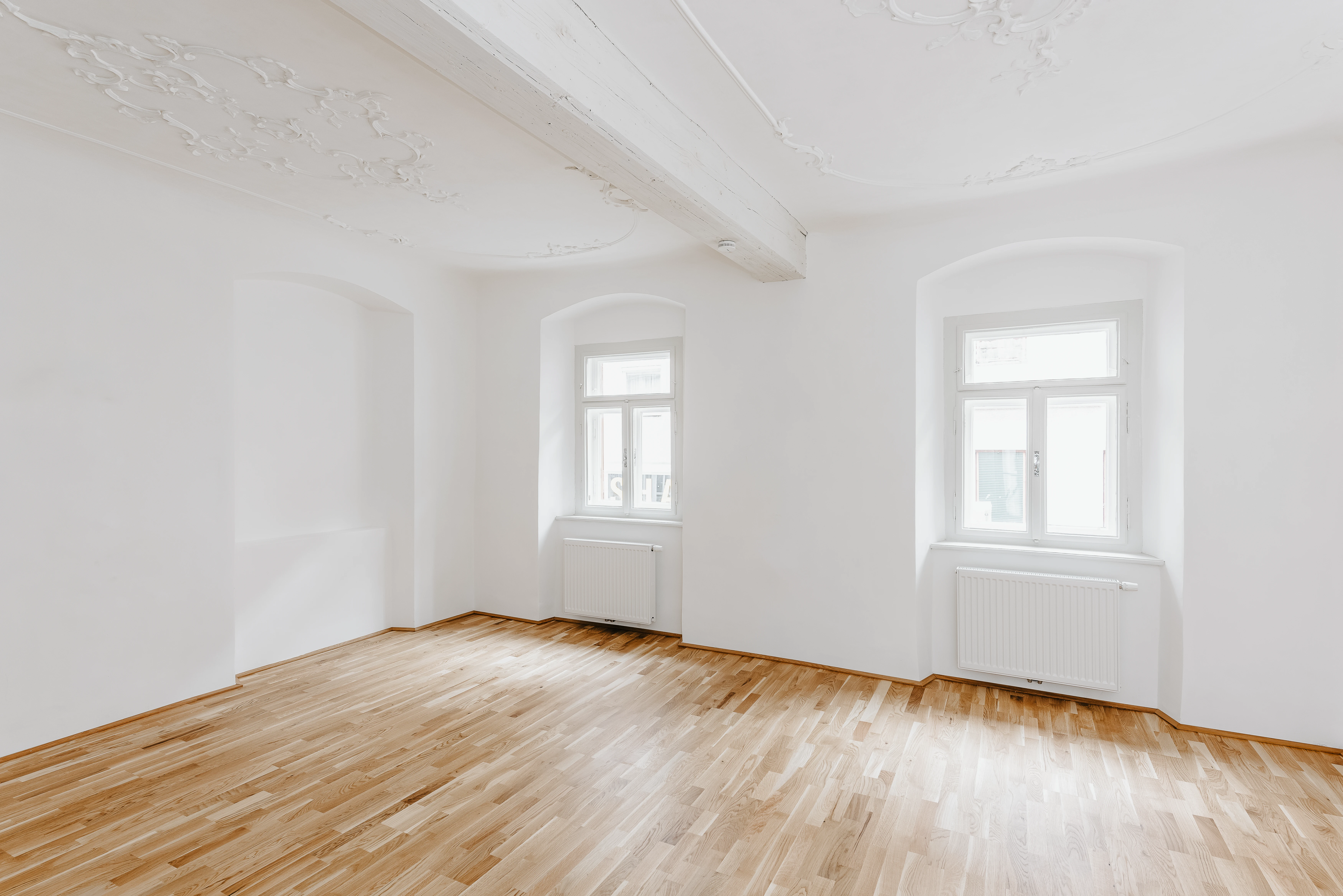Altbau Wohninvestment renoviert mit Deckenstuck