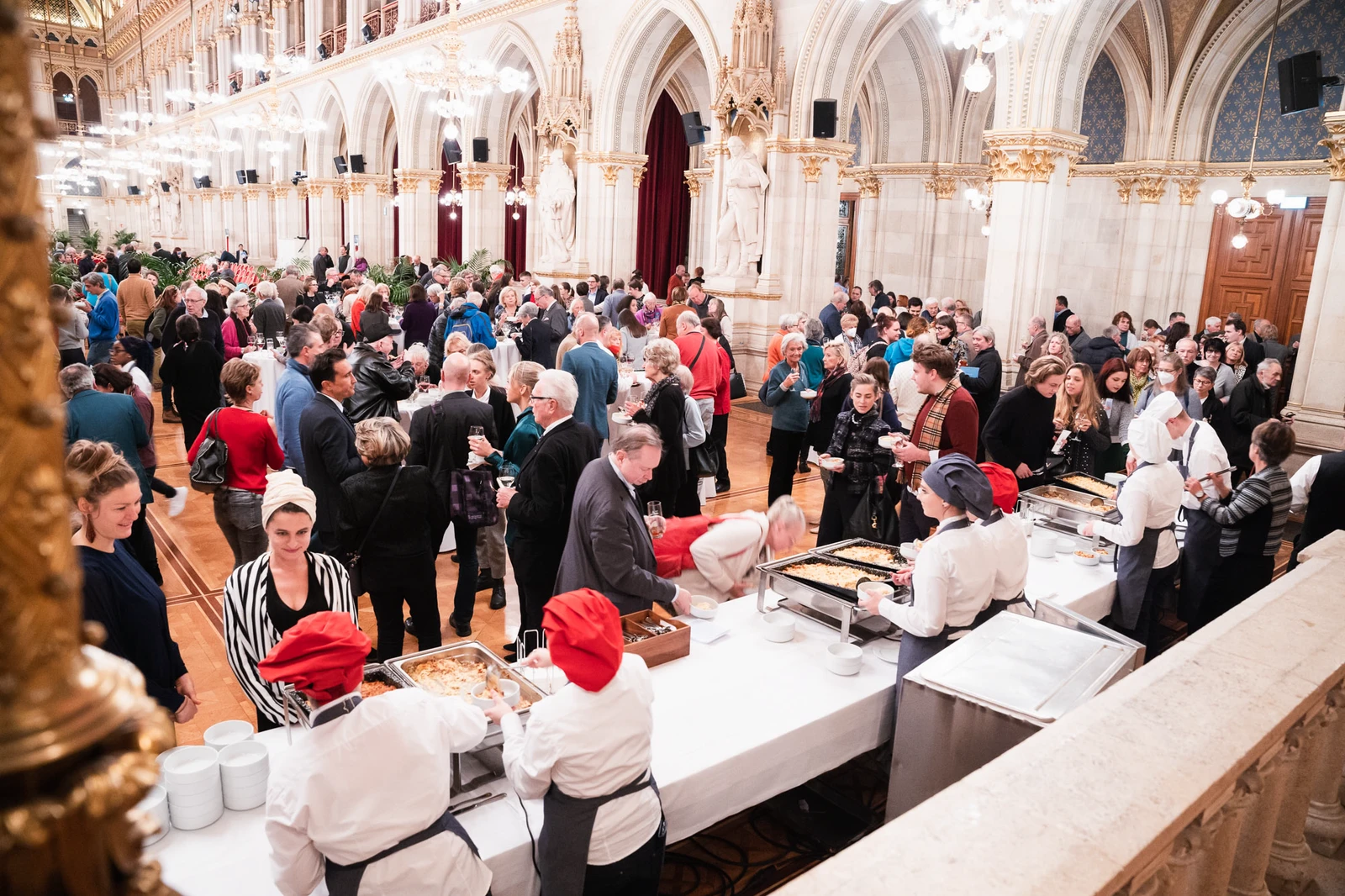 Ausstellungseröffnung im Wiener Rathaus