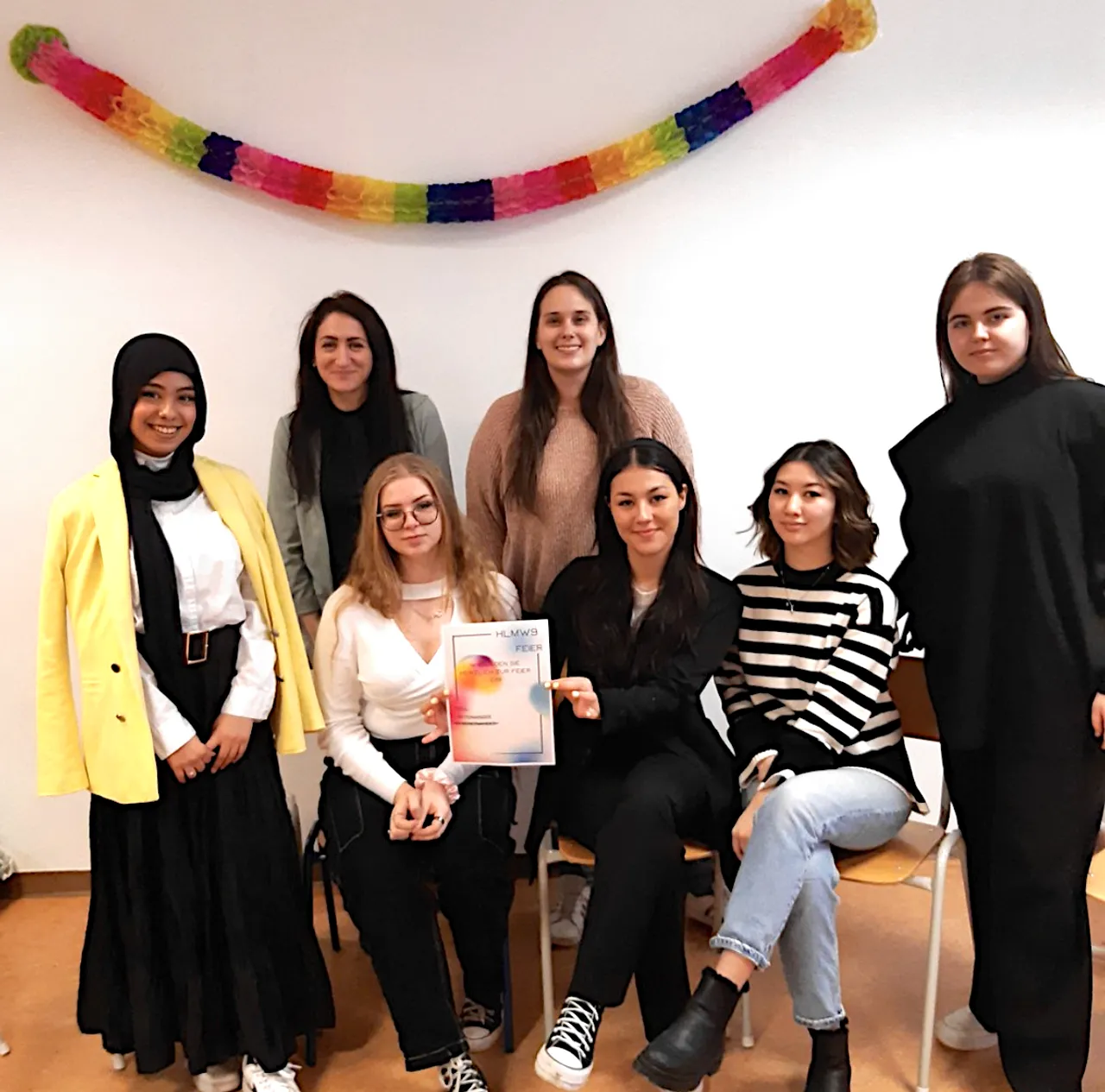 Projektgruppe mit Lehrkräften
