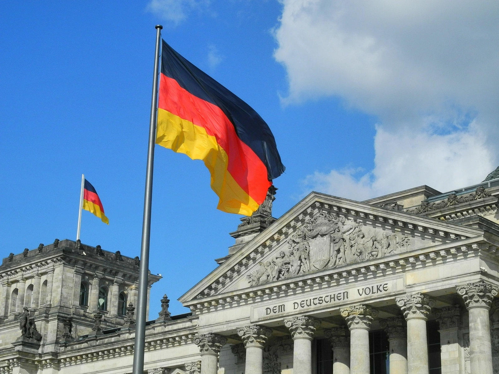 Reichstagsgebäude in Berlin