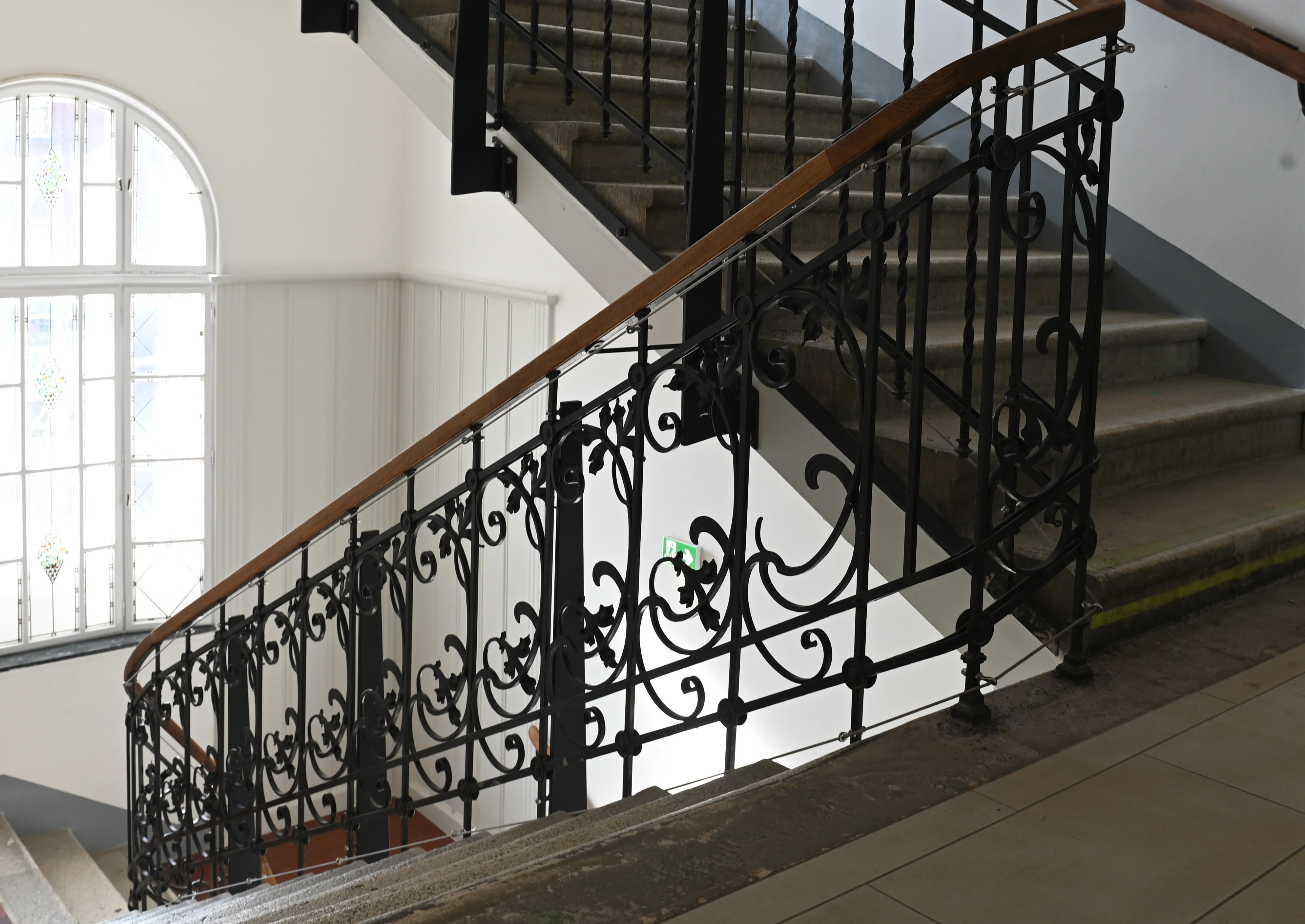 Renoviertes Stiegenhaus