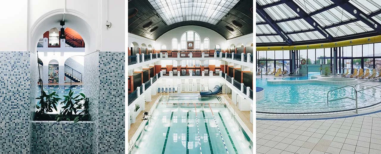 © Jörgerbad | Hütteldorfer Bad 3 Schwimmbäder: kleiner Pool, historisches Hallenbad & moderner Außenpool