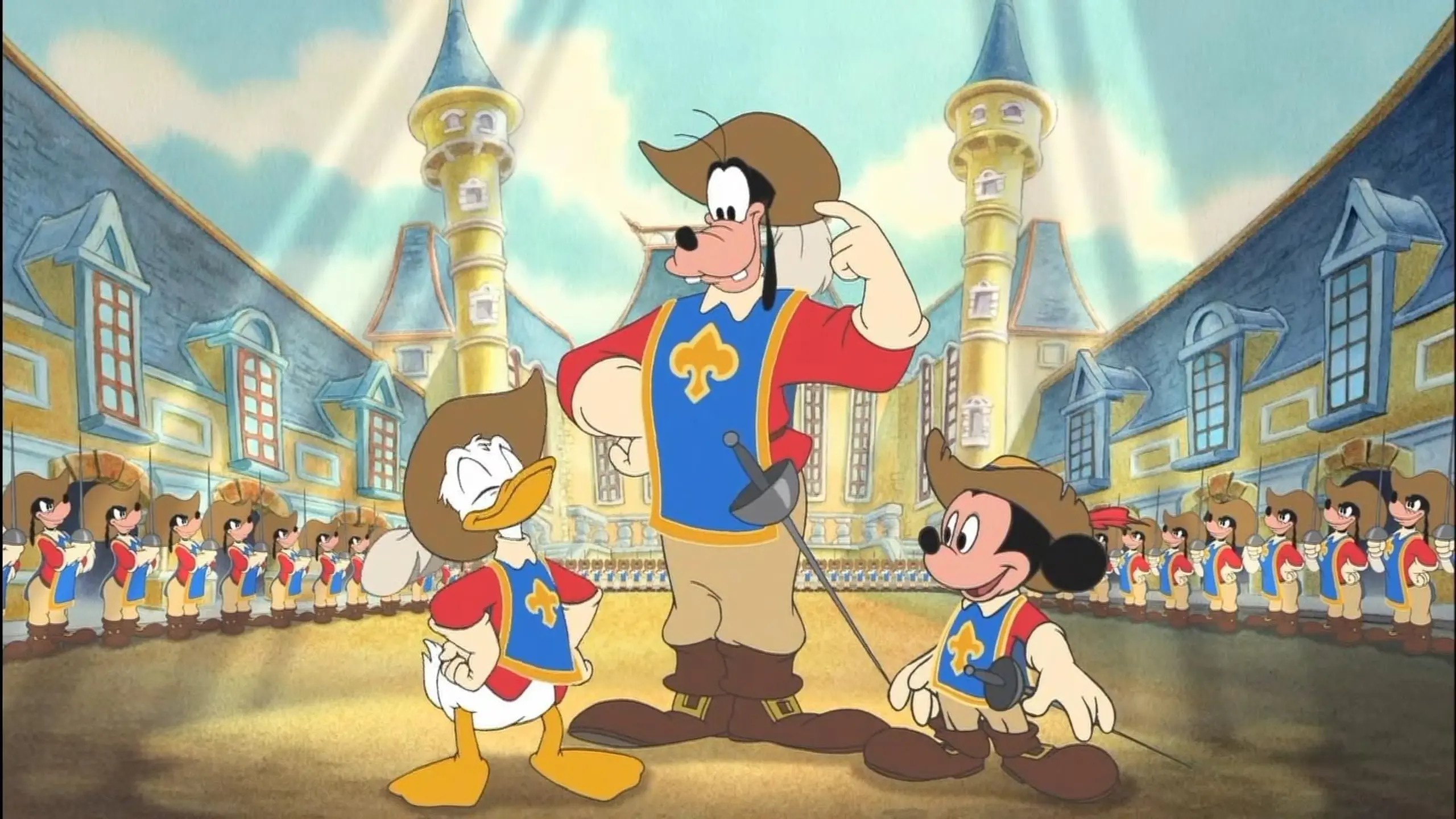 Micky, Donald, Goofy - Die drei Musketiere