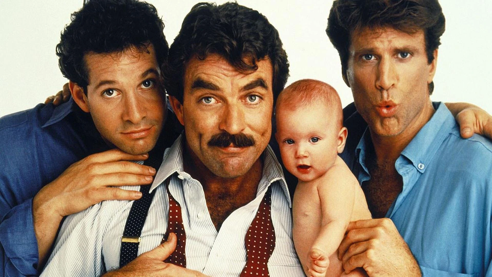 Noch drei Männer, noch ein Baby