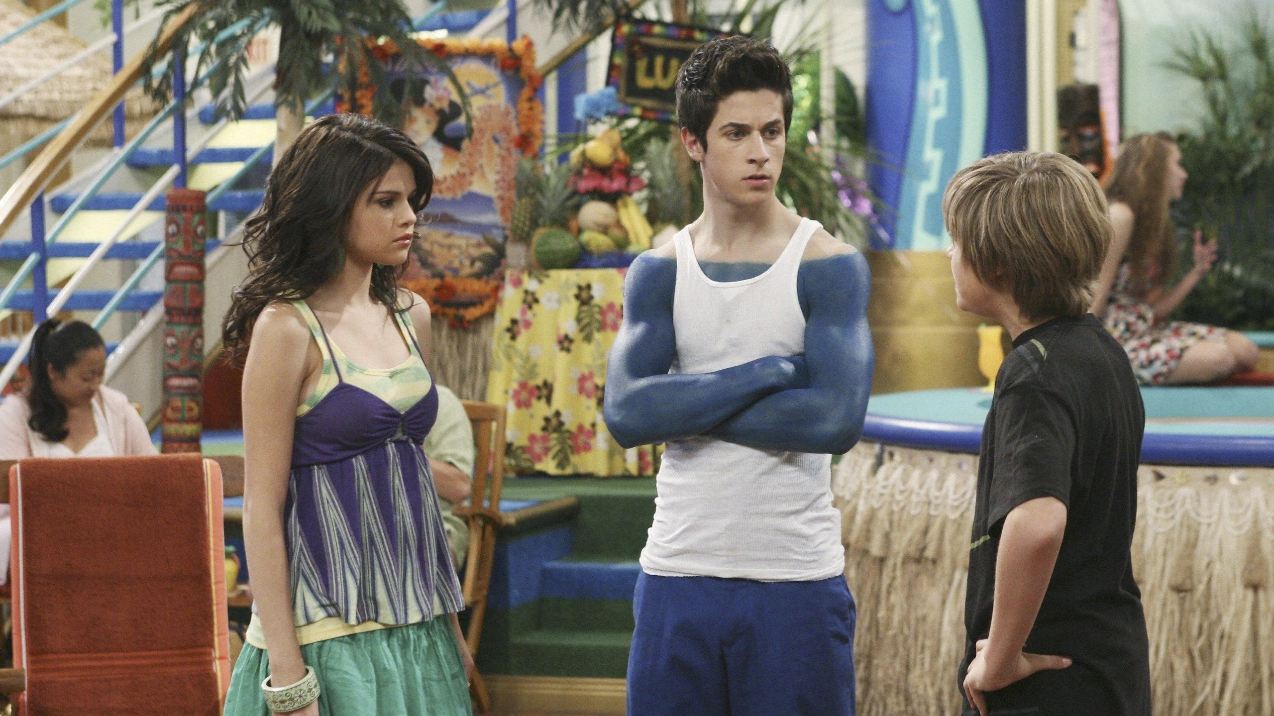 Die Zauberer an Bord mit Hannah Montana