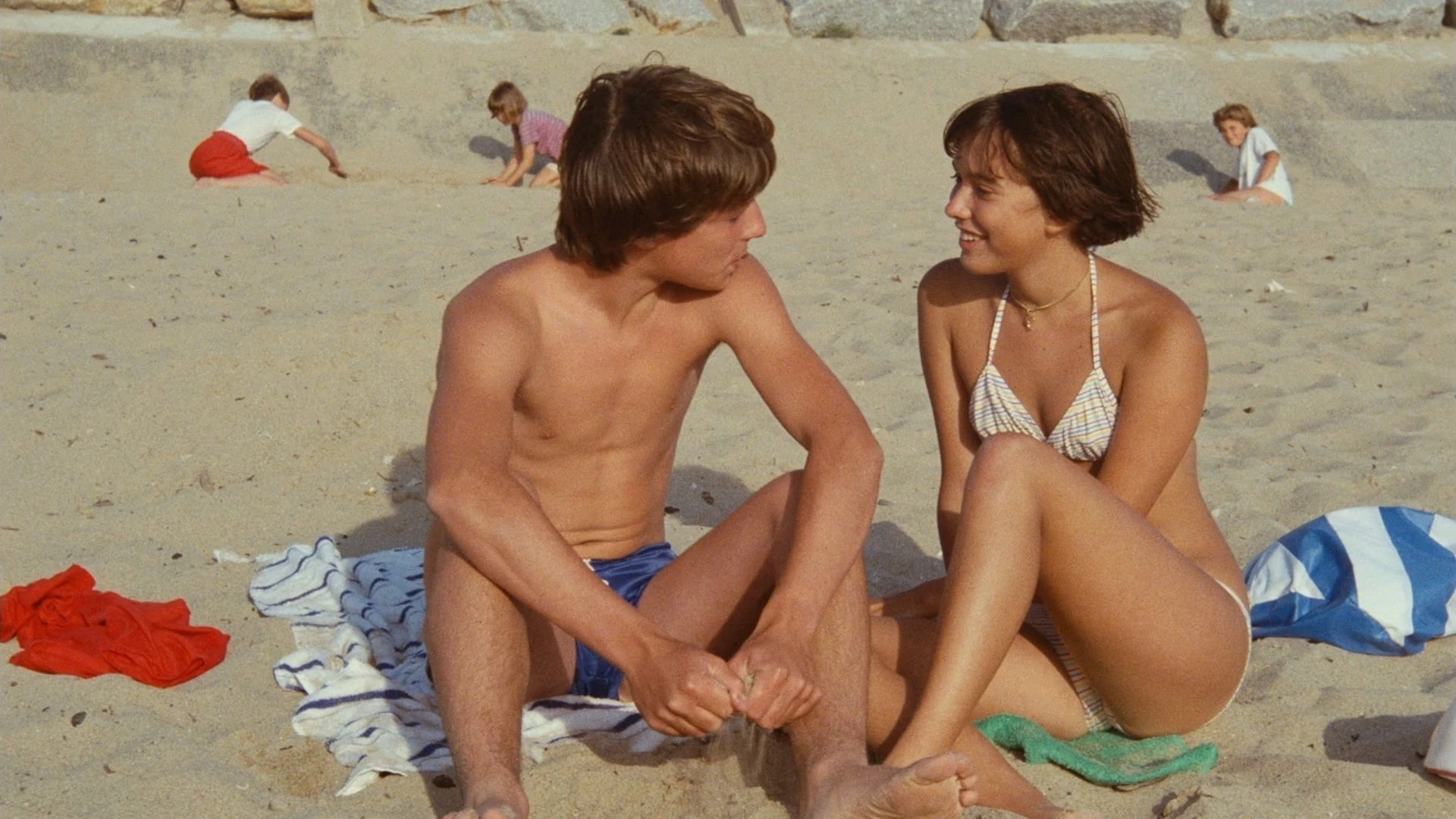 Pauline am Strand