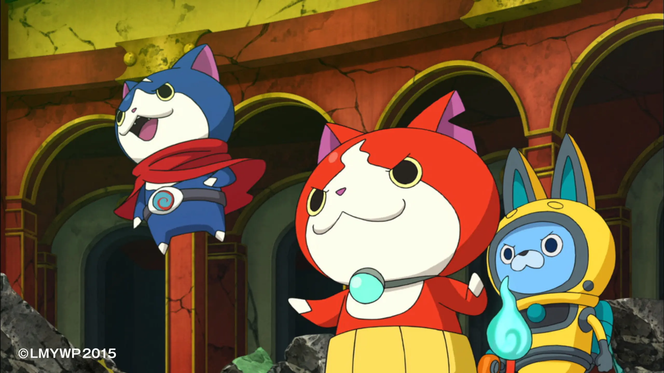 Yo-kai Watch The Movie: The Great King Enma and the Five Tales, Meow!