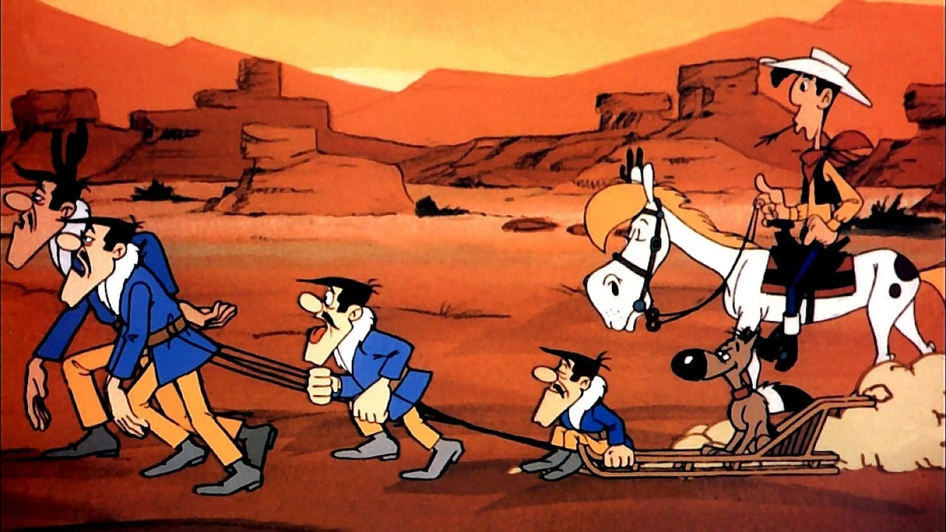 Lucky Luke: Les Dalton en cavale