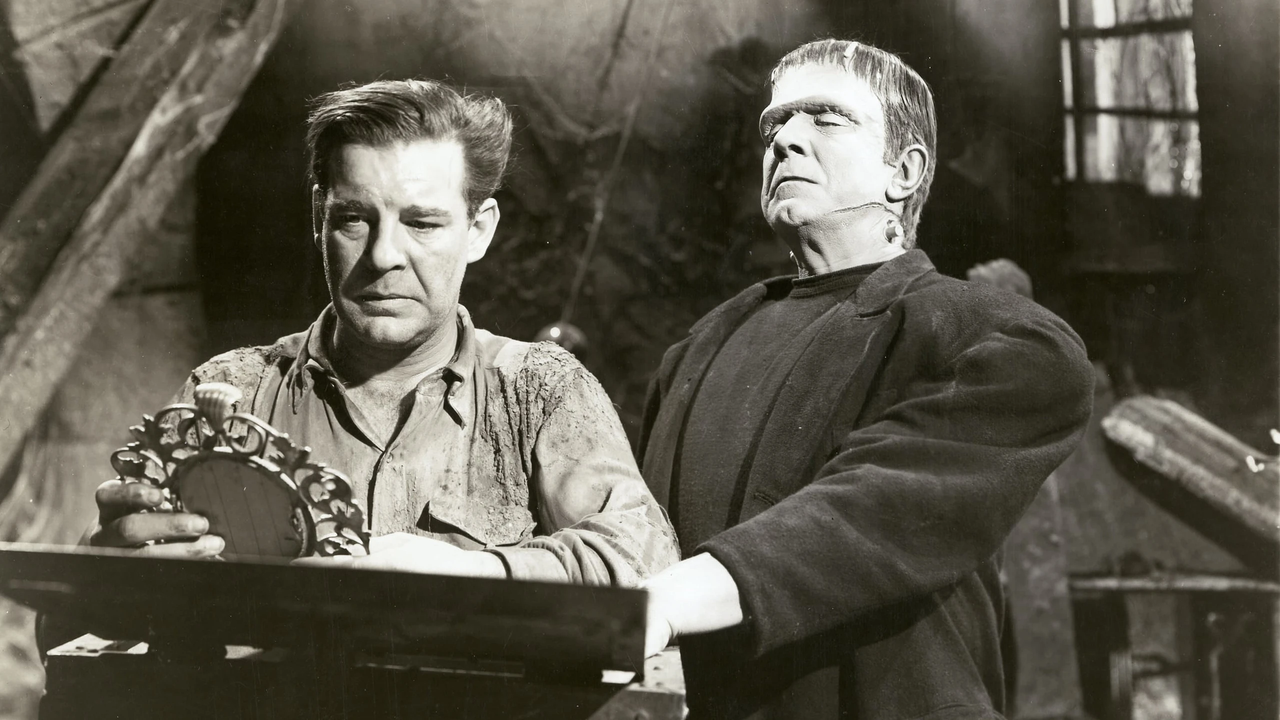 Frankenstein trifft den Wolfsmenschen