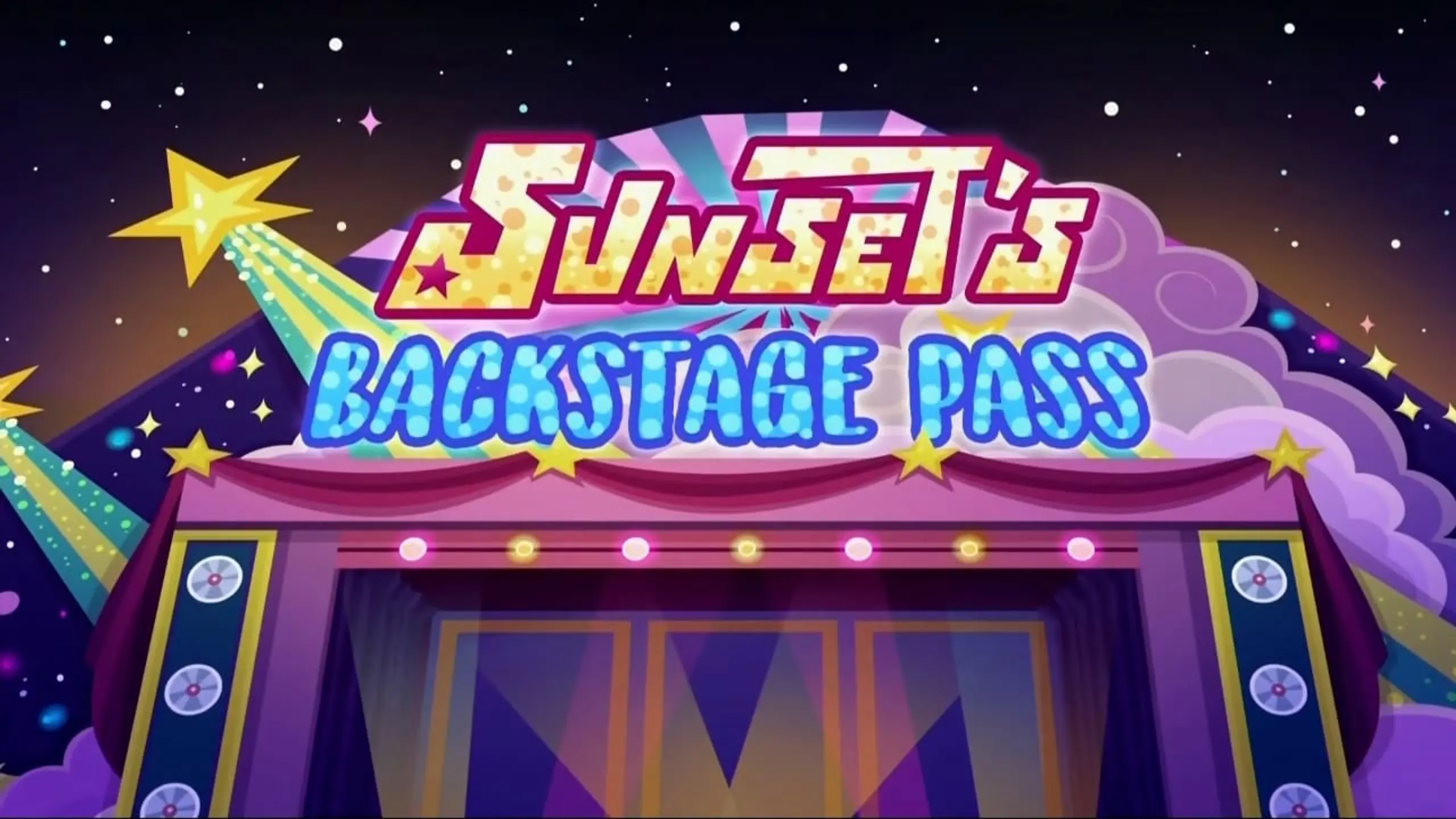 My Little Pony: Equestria Girls - Sunset's Backstage Pass