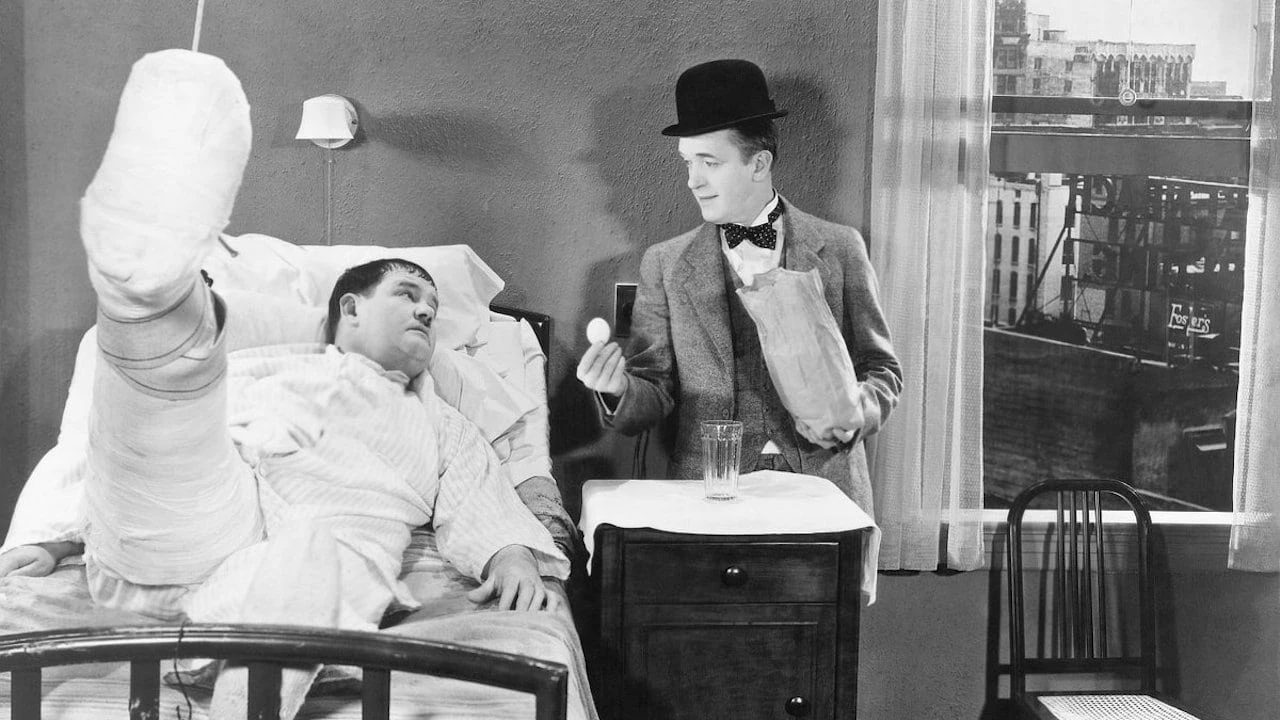 Dick und Doof im Krankenhaus