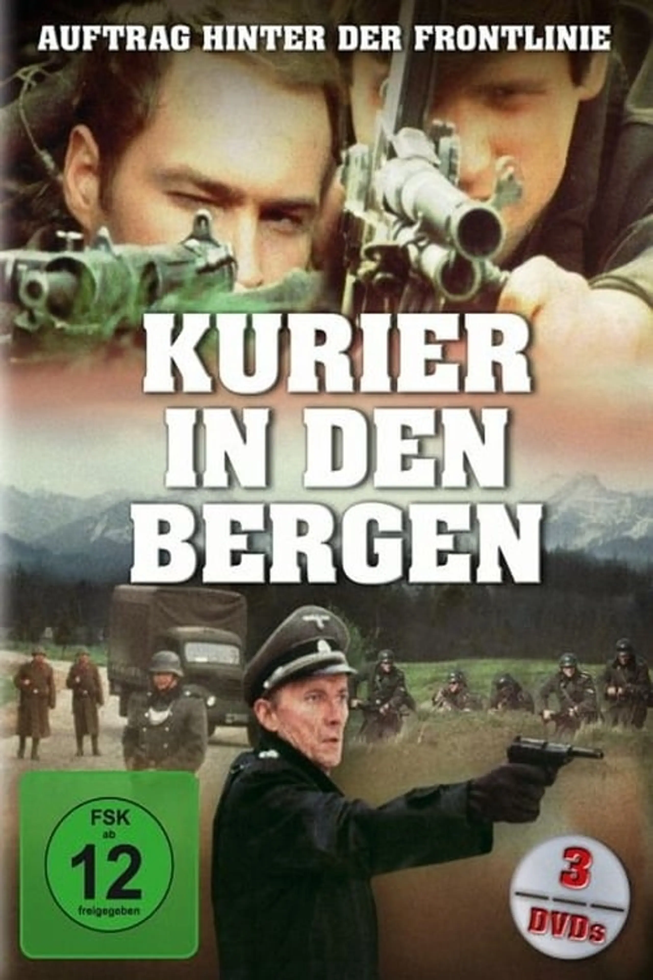 Kurier in den Bergen