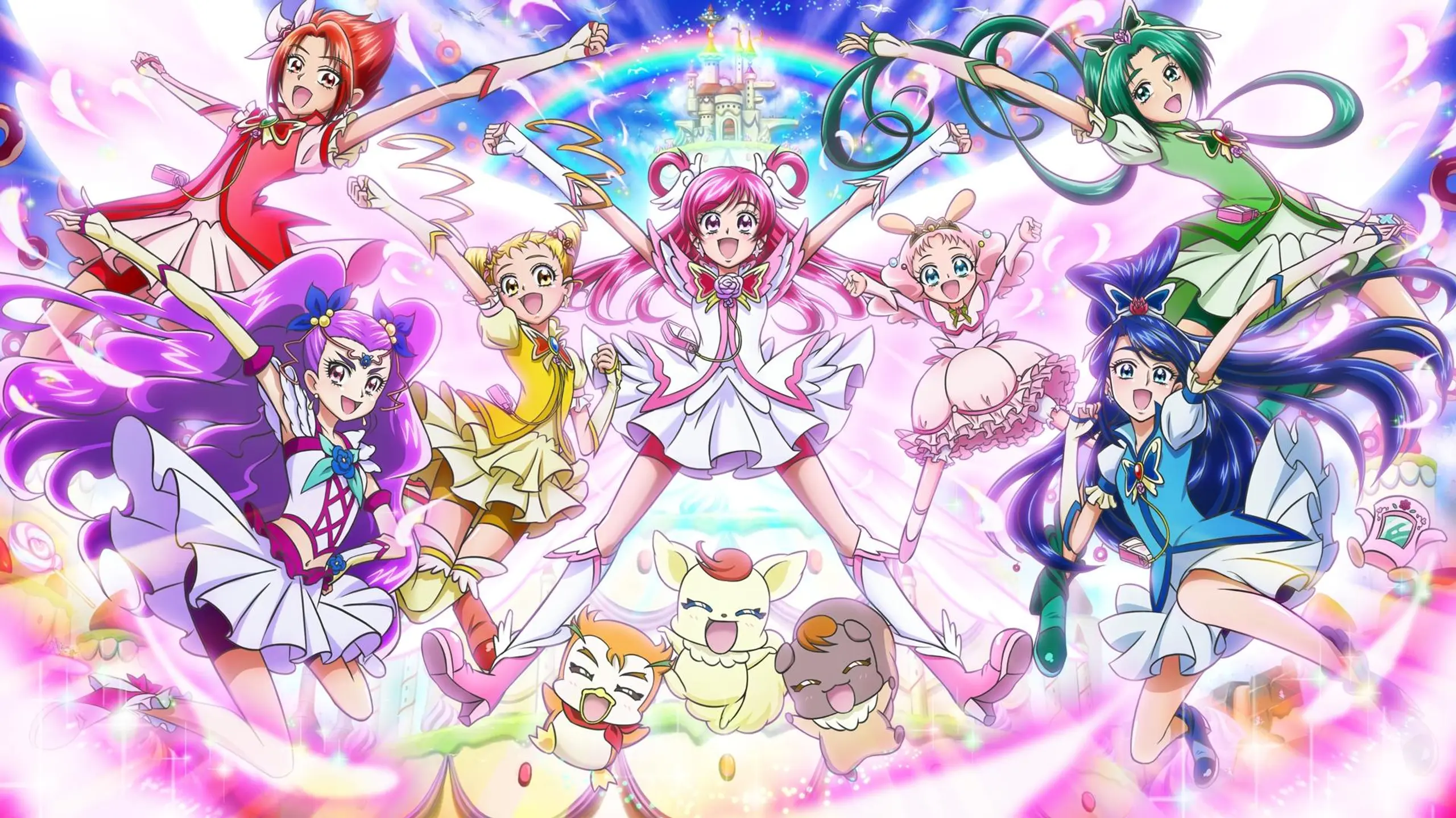 Pretty Cure 5 Yes! Go Go - Movie 5 Happy Birthday in the Land of Sweets