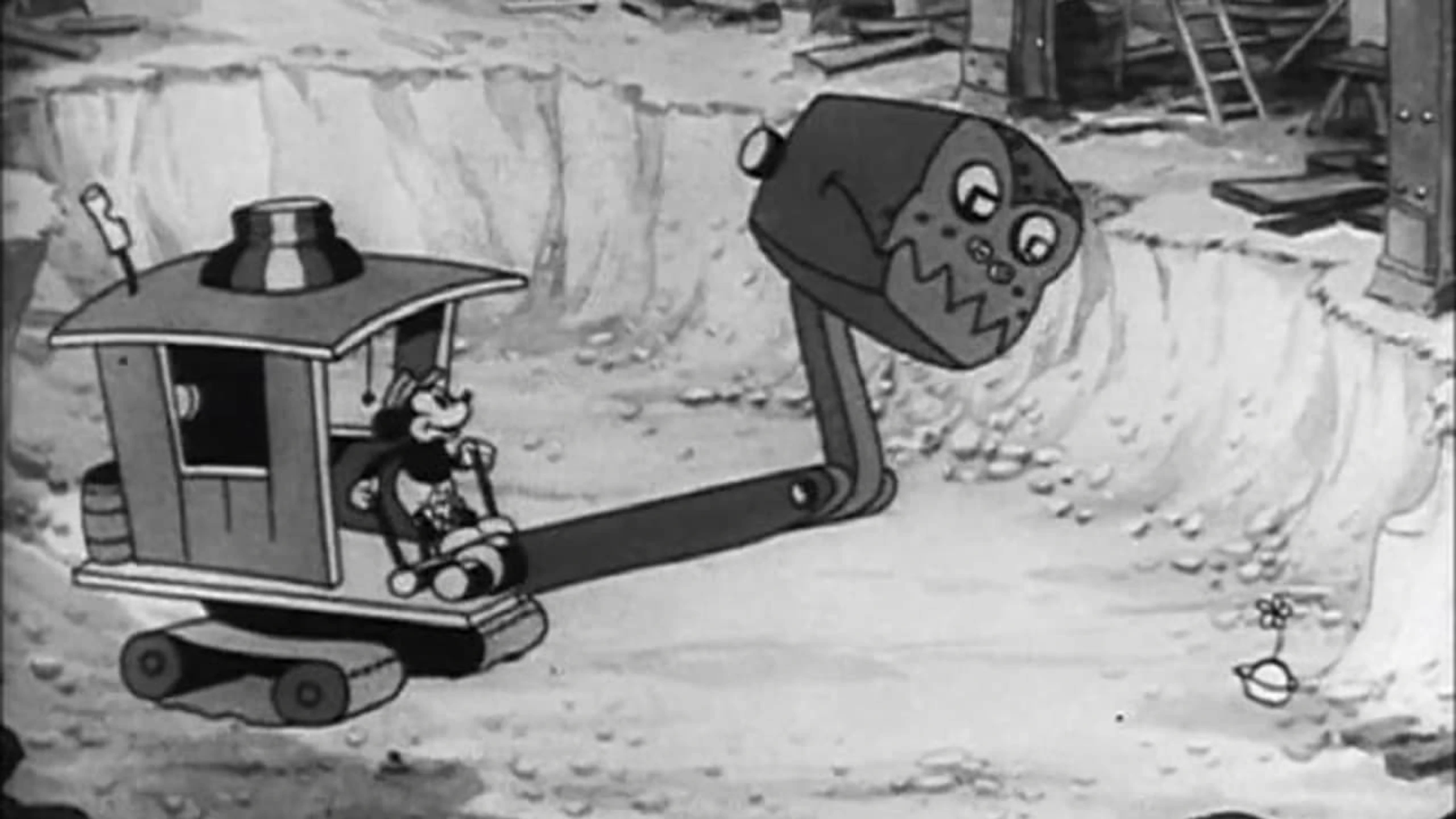 Micky, der Bauarbeiter
