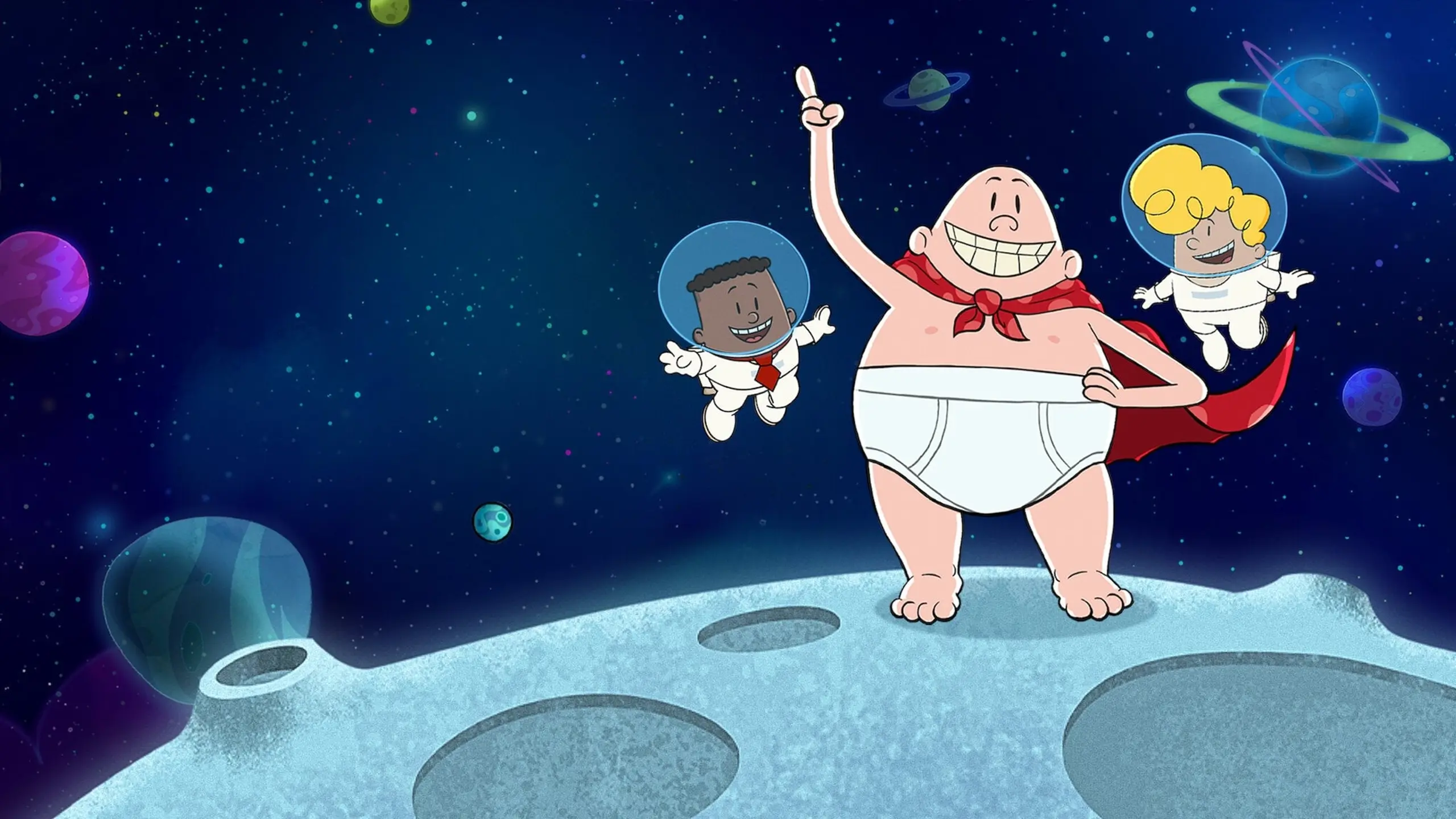 Die Abenteuer des Captain Underpants im All