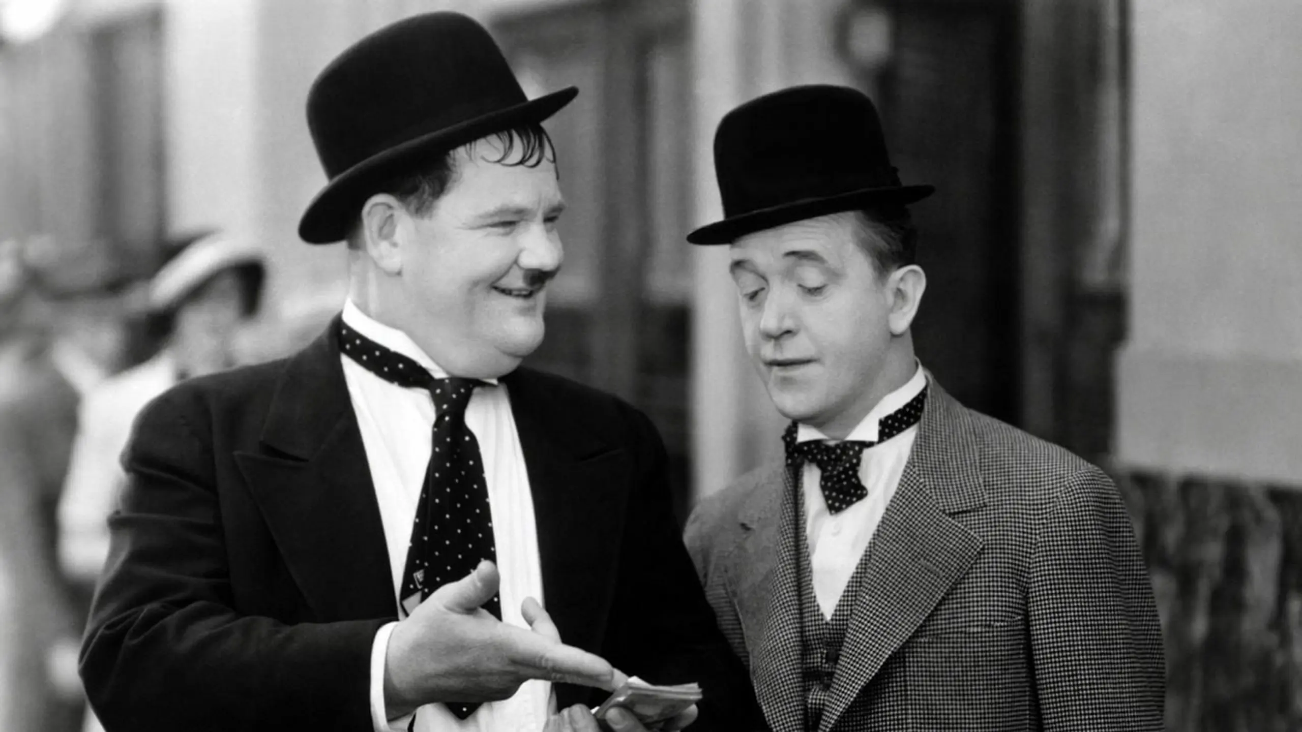 Laurel und Hardy: Zum Nachtisch weiche Birne